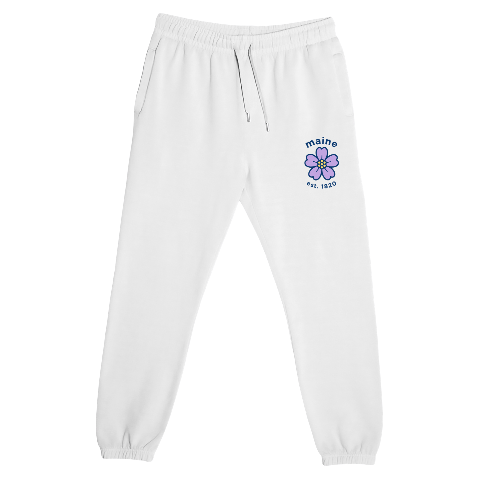Cape Cod Clothing Company Maine Sea Lavender Premium Fleece Sweatpants
