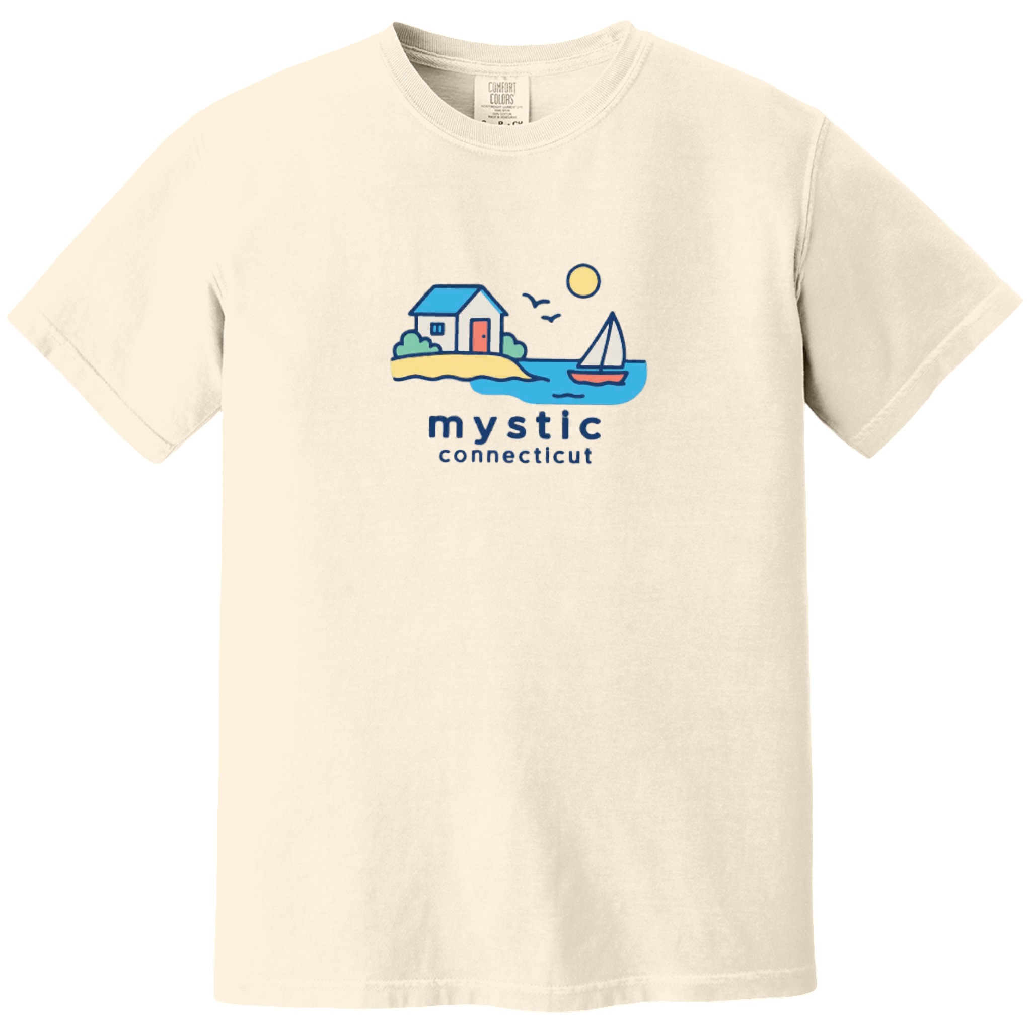 Cape Cod Clothing Company Mystic Beach House Comfort Colors T-Shirt