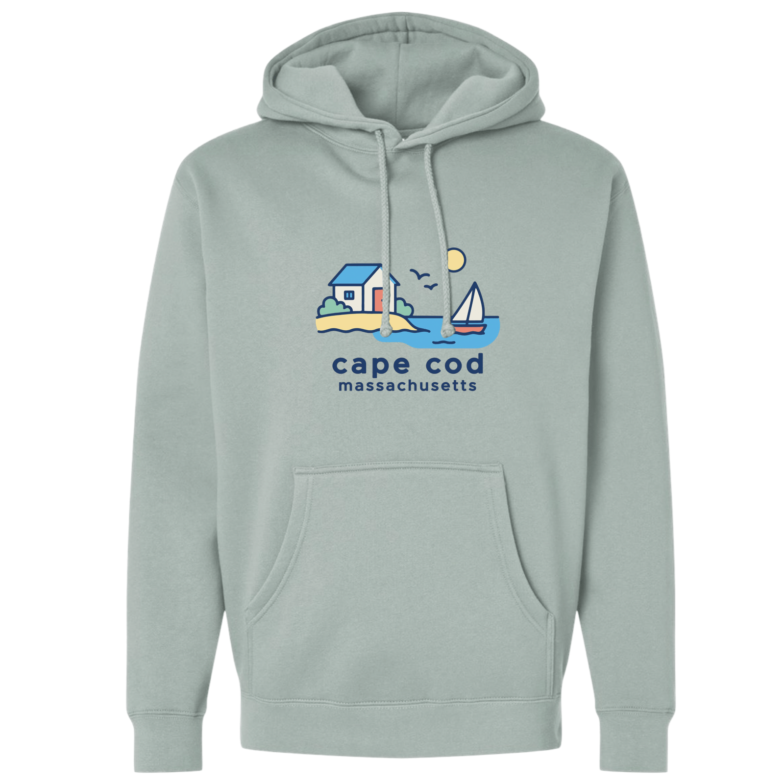 Cape Cod Clothing Company Cape Cod Beach House Midweight Fleece Hoodie
