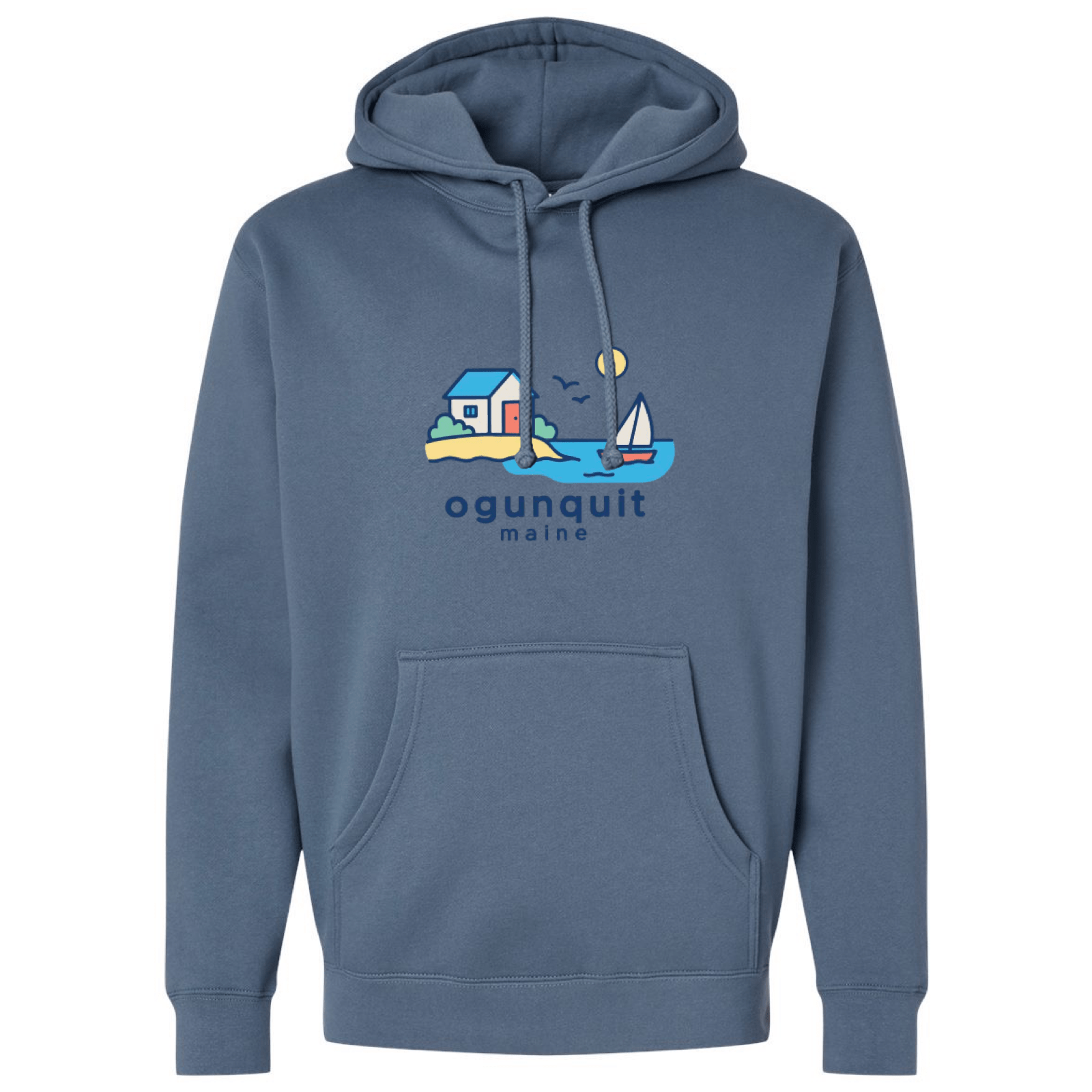 Cape Cod Clothing Company Ogunquit Beach House Midweight Fleece Hoodie