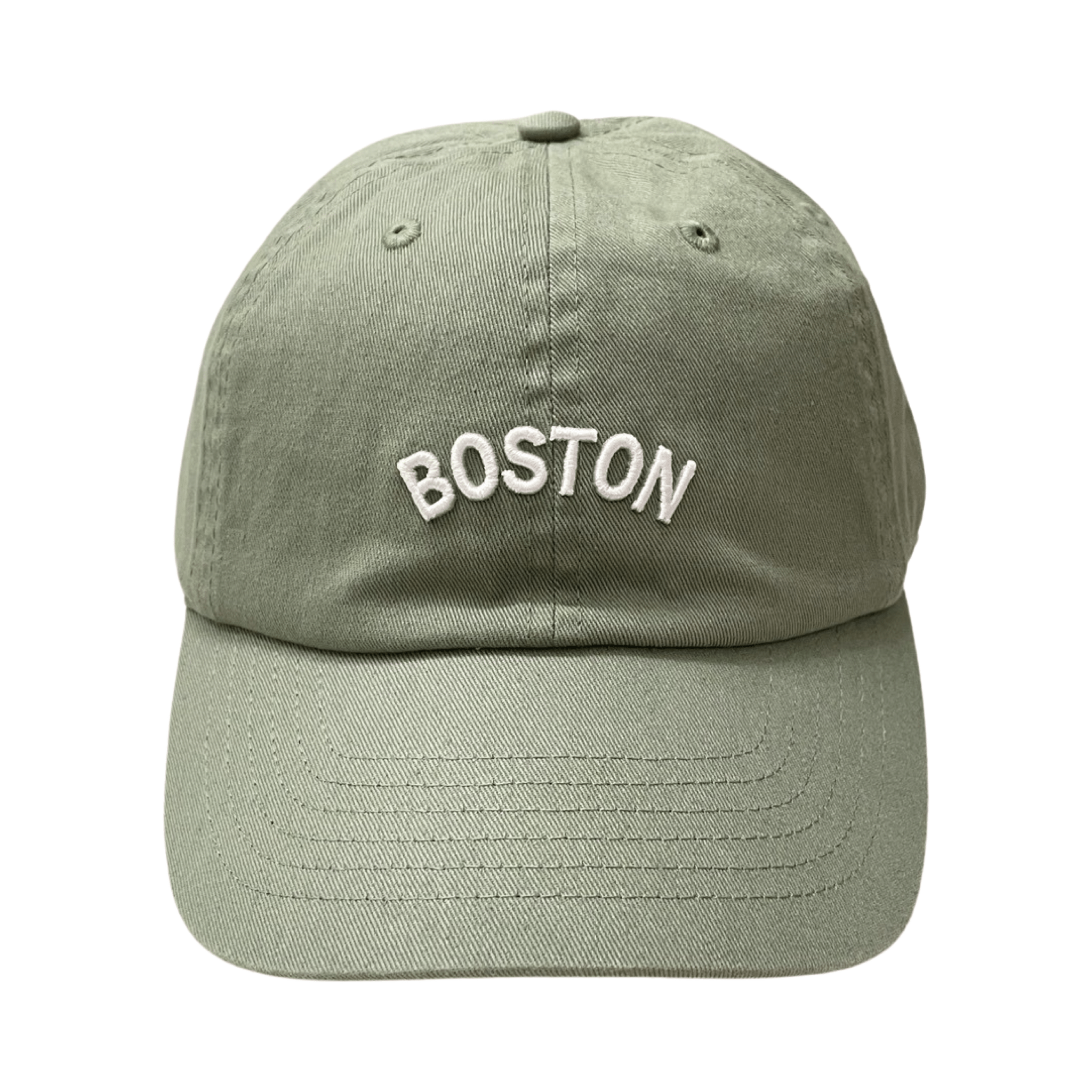 Boston Classic Embroidered Adjustable Hat, front