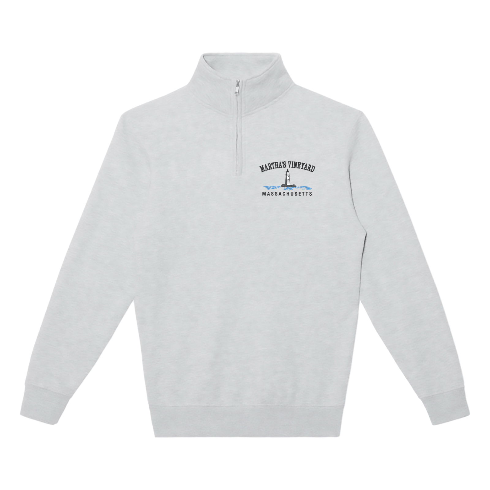 Cape Cod Clothing Company Martha's Vineyard Big Lighthouse Soft Fleece Quarter Zip