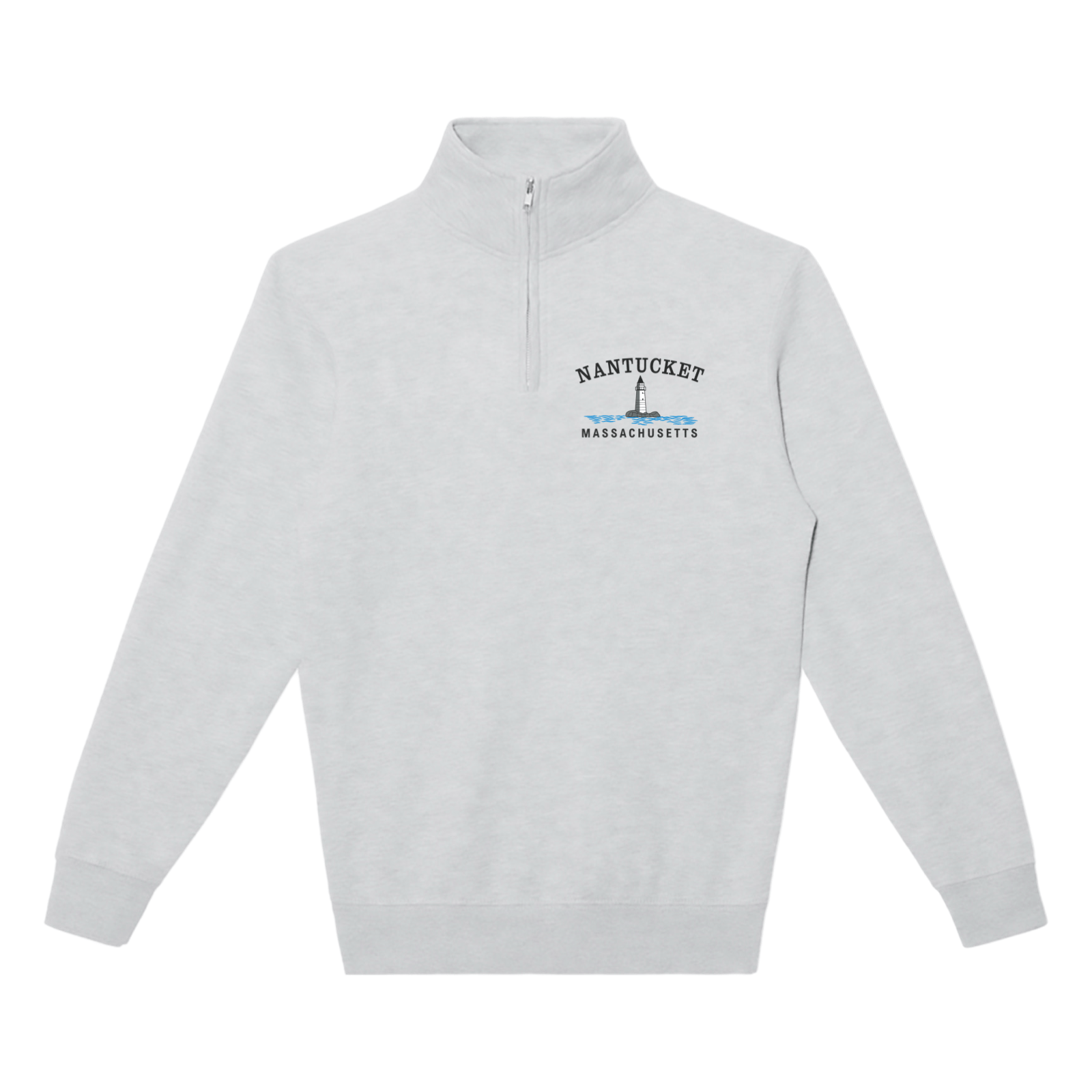 Cape Cod Clothing Company Nantucket Big Lighthouse Soft Fleece Quarter Zip