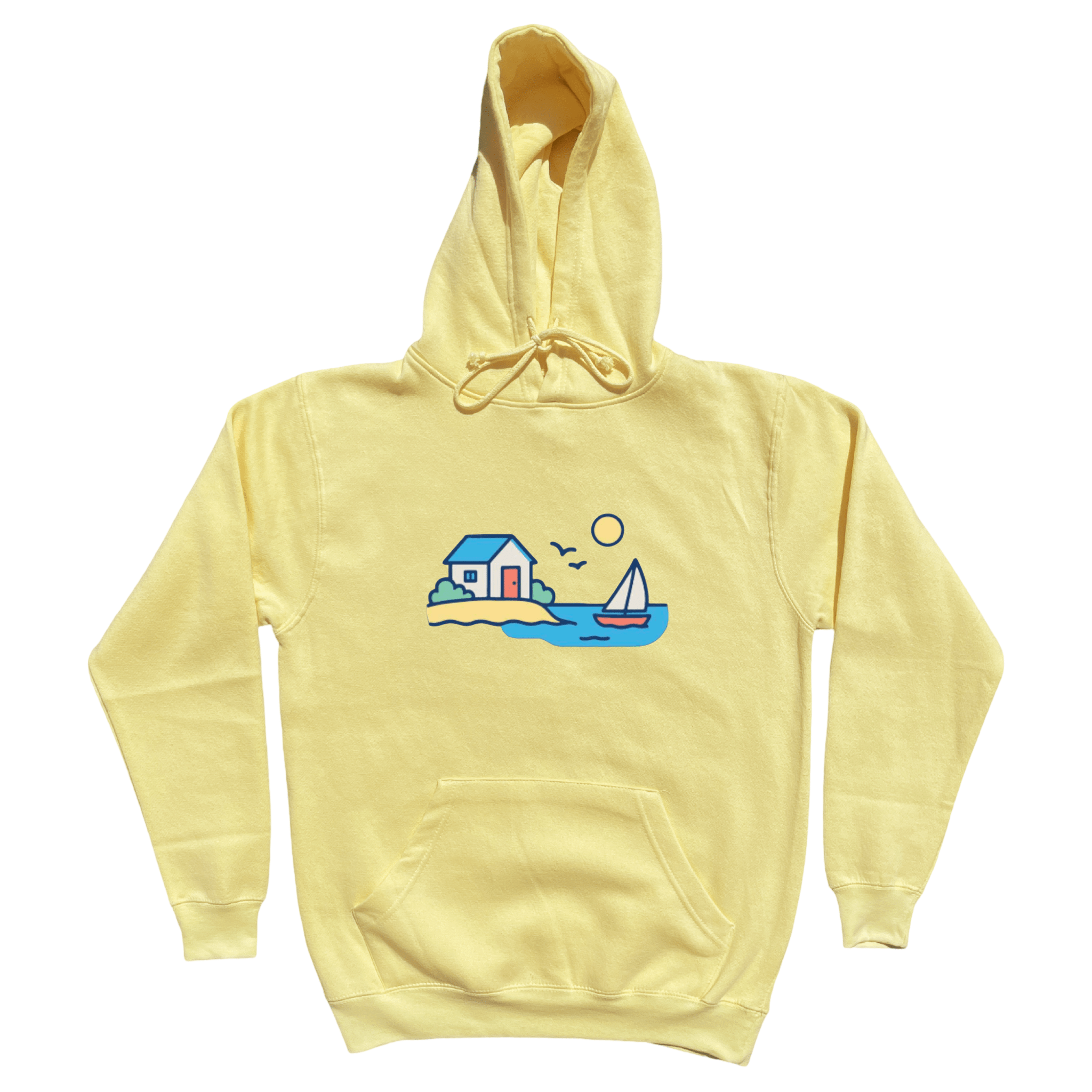 Cape Cod Clothing Company Summer Beach House Soft Fleece Hoodie