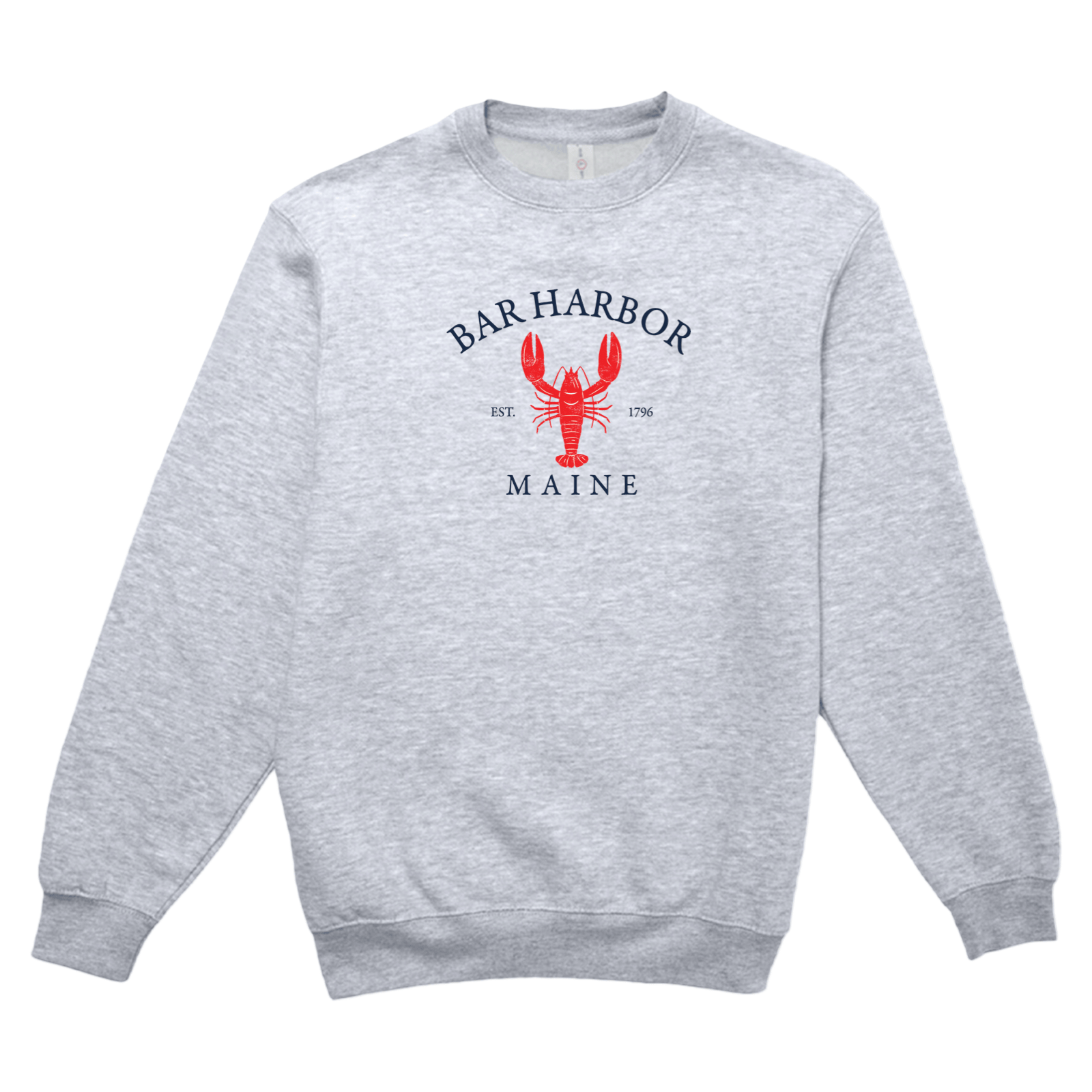 Cape Cod Clothing Company Bar Harbor Vintage Lobster Soft Fleece Crewneck Sweatshirt