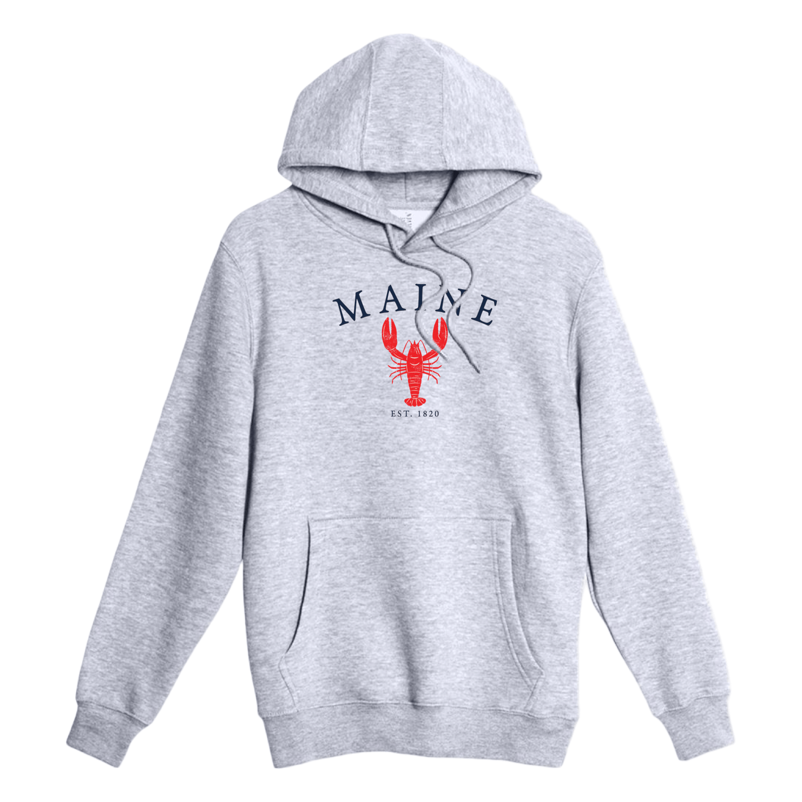 Cape Cod Clothing Company Maine Vintage Lobster Comfort Fleece Hoodie