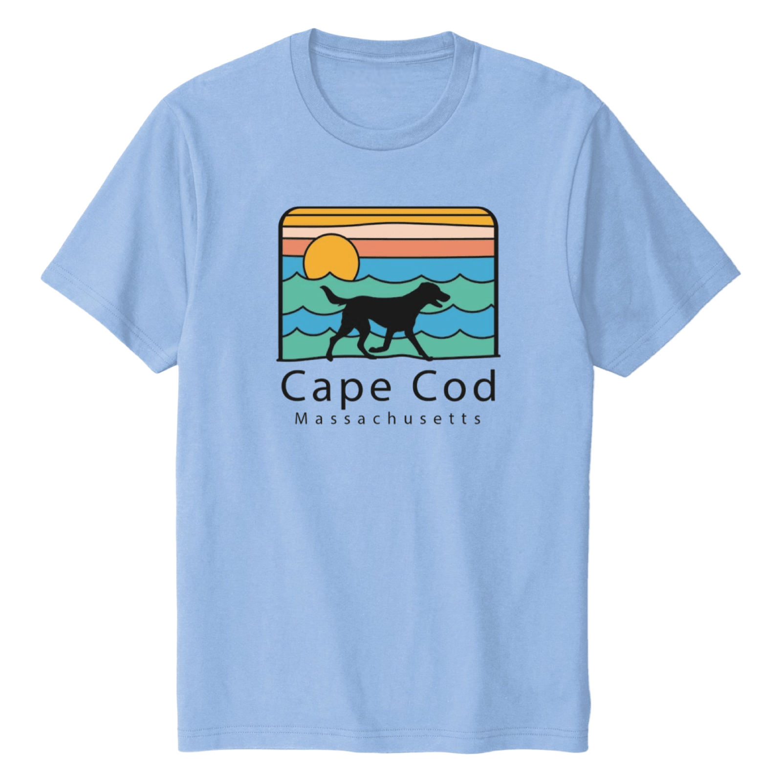 Cape Cod Clothing Company Cape Cod Summer Dog Midweight T-Shirt