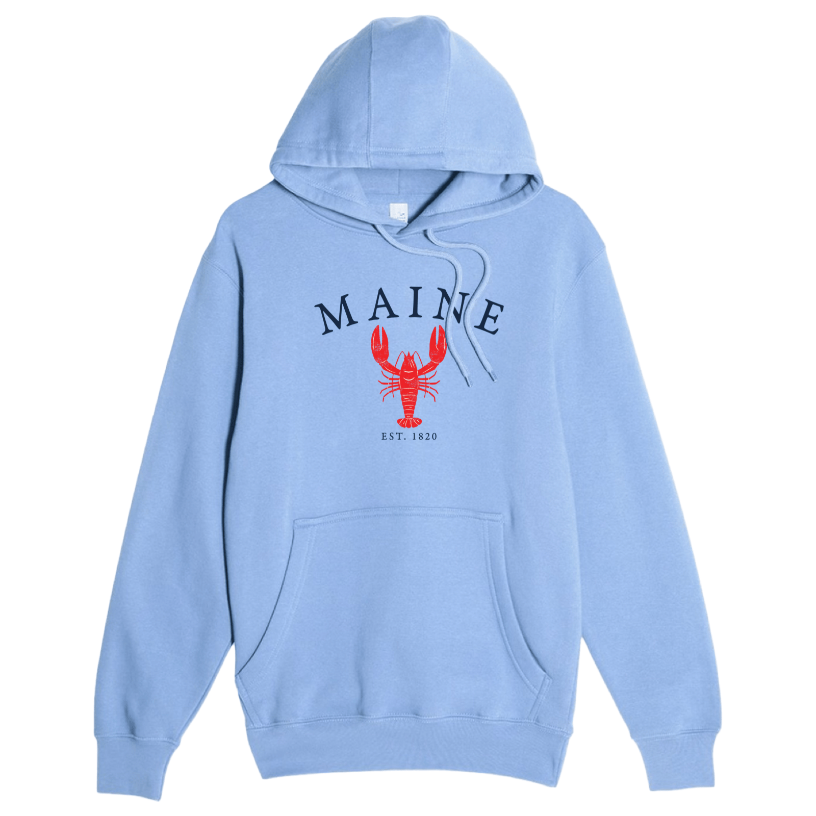 Cape Cod Clothing Company Maine Vintage Lobster Comfort Fleece Hoodie