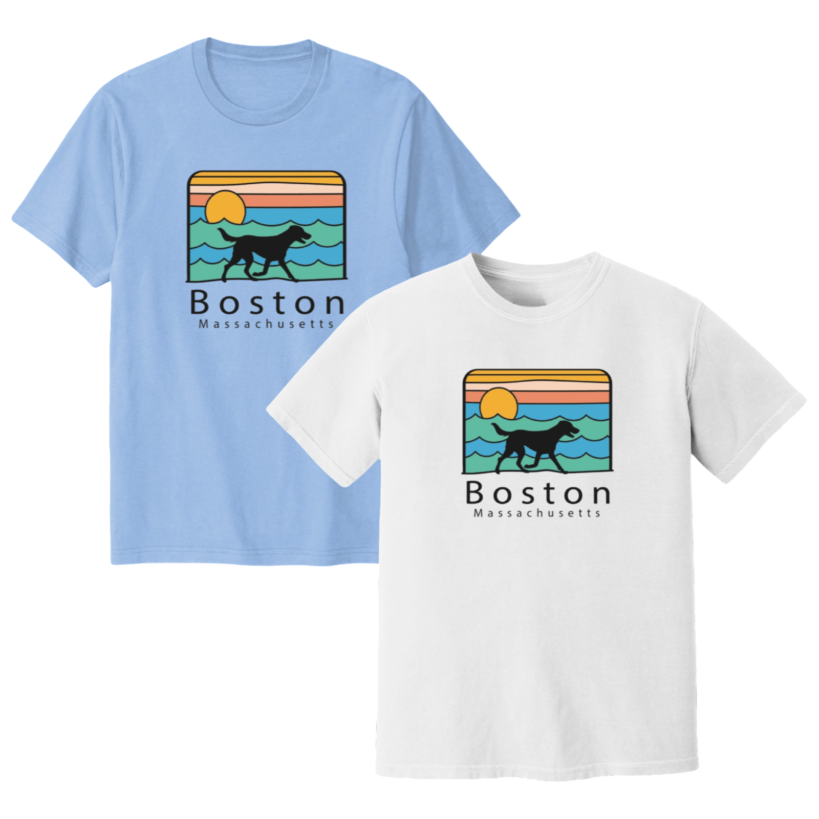 Cape Cod Clothing Company Boston Summer Dog Midweight T-Shirt