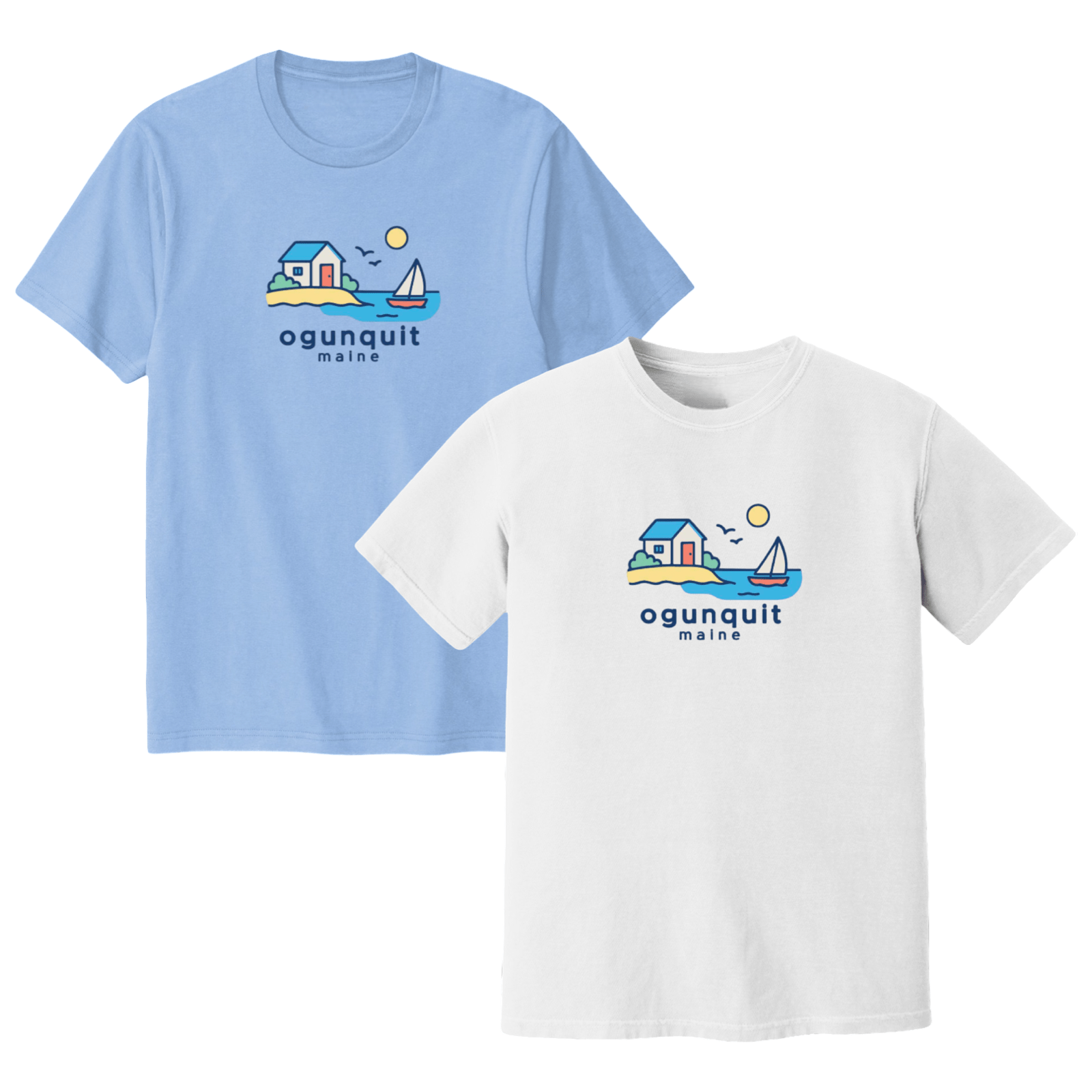 Cape Cod Clothing Company Ogunquit Beach House Midweight T-Shirt