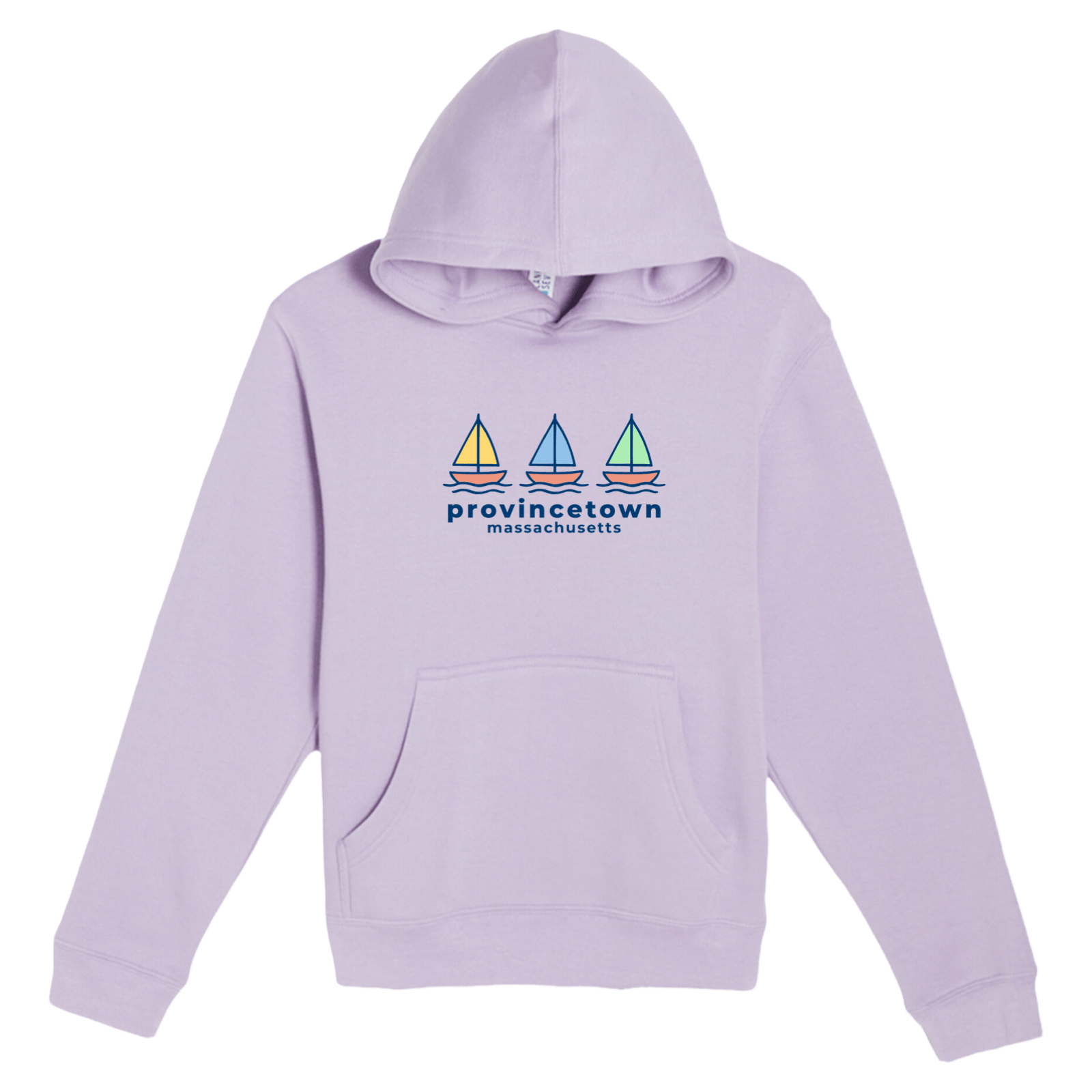 Cape Cod Clothing Company Youth Provincetown Summer Sails Comfort Fleece Hoodie