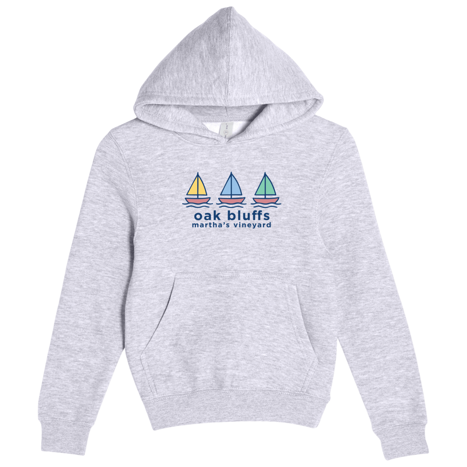 Cape Cod Clothing Company Youth Oak Bluffs Summer Sails Comfort Fleece Hoodie