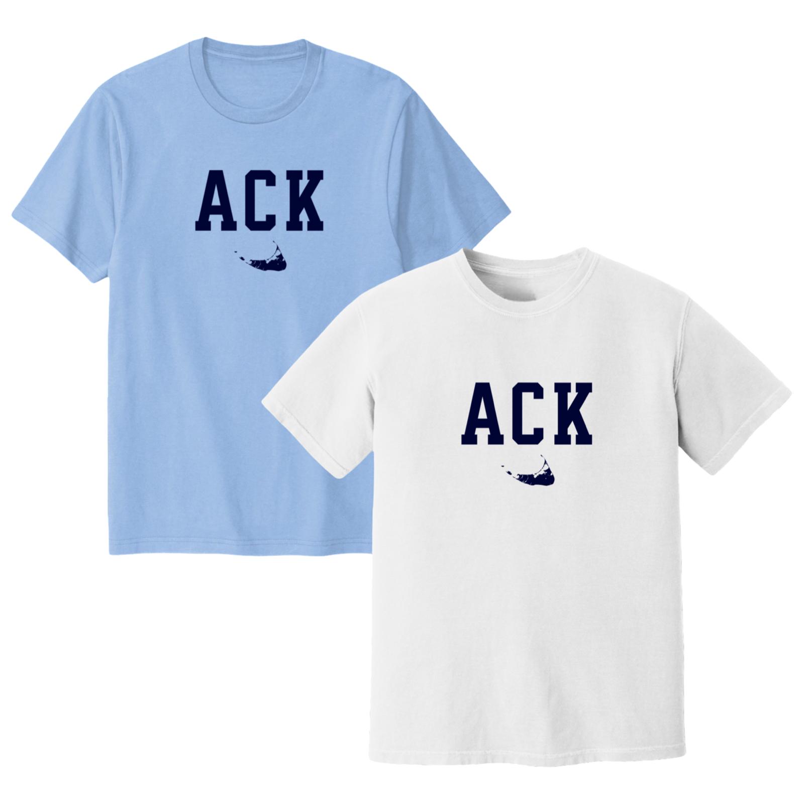 Nantucket ACK Soft Cotton T-Shirt