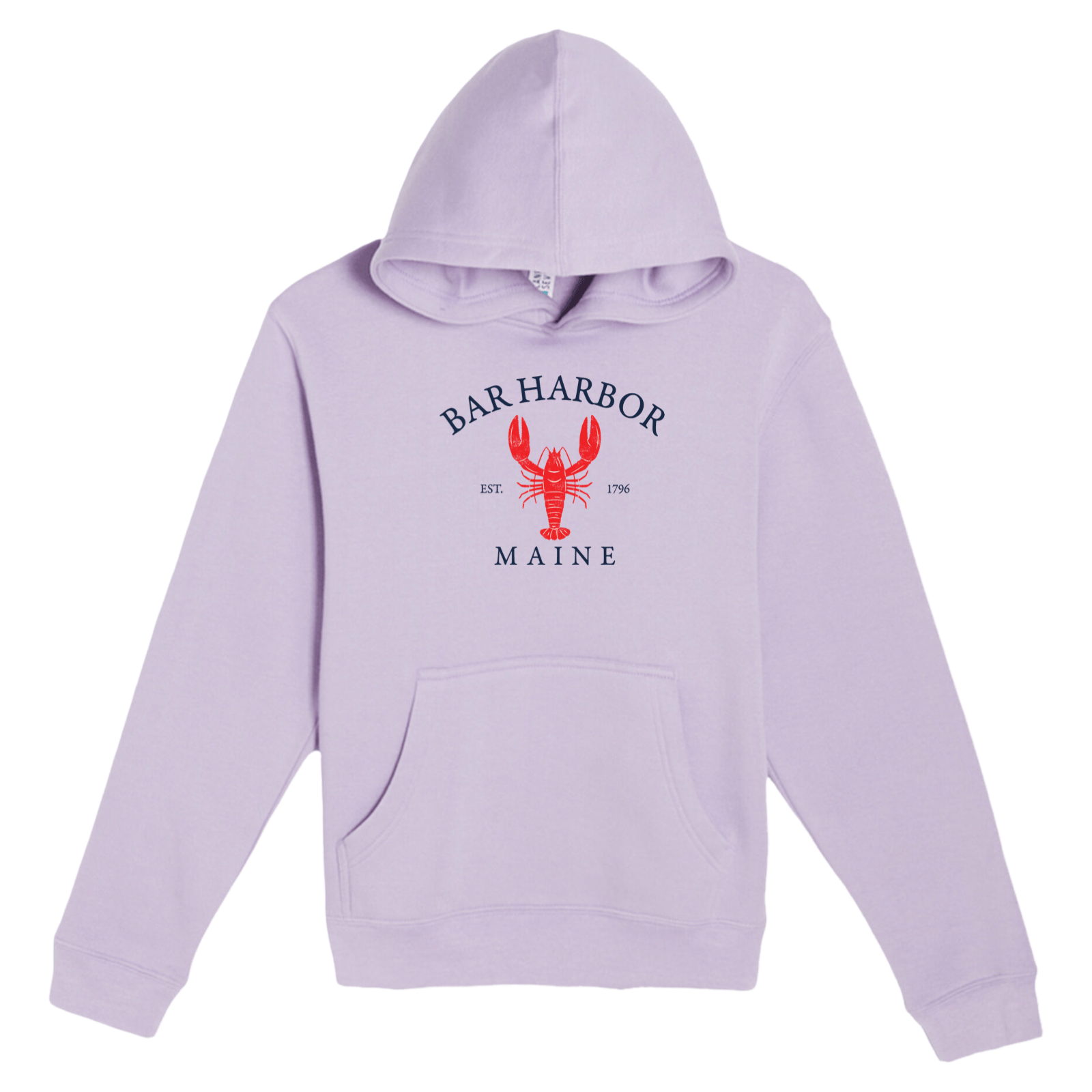 Cape Cod Clothing Company Youth Bar Harbor Vintage Lobster Comfort Fleece Hoodie