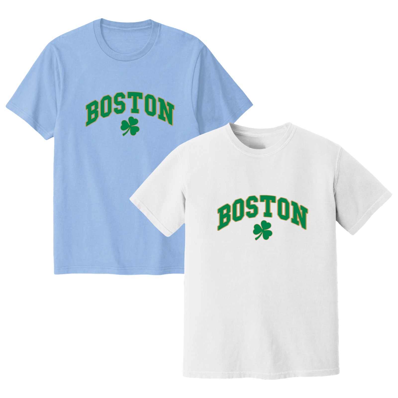 Cape Cod Clothing Company Boston Vintage Shamrock Midweight T-Shirt