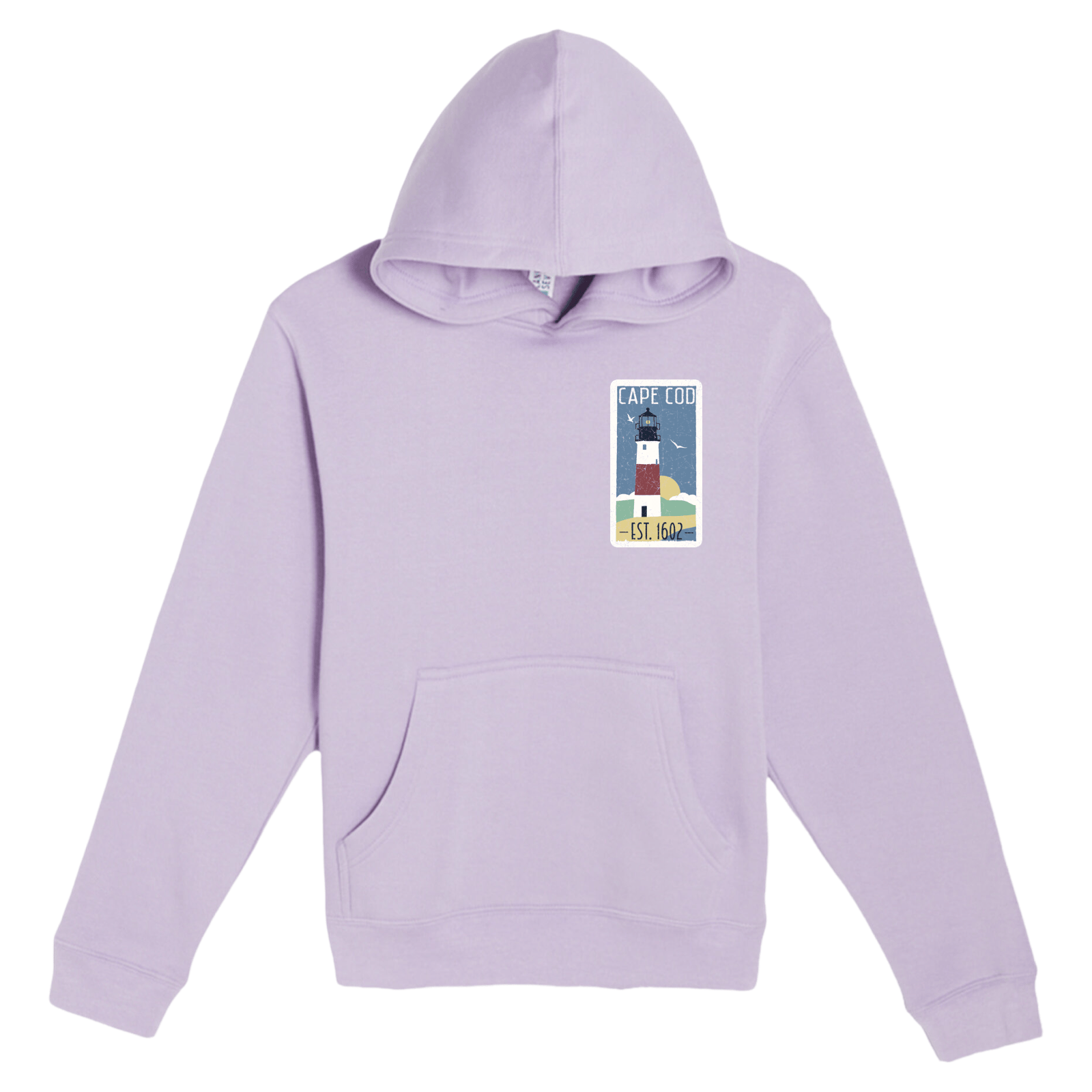 Cape Cod Clothing Company Youth Cape Cod Vintage Lighthouse Comfort Fleece Hoodie