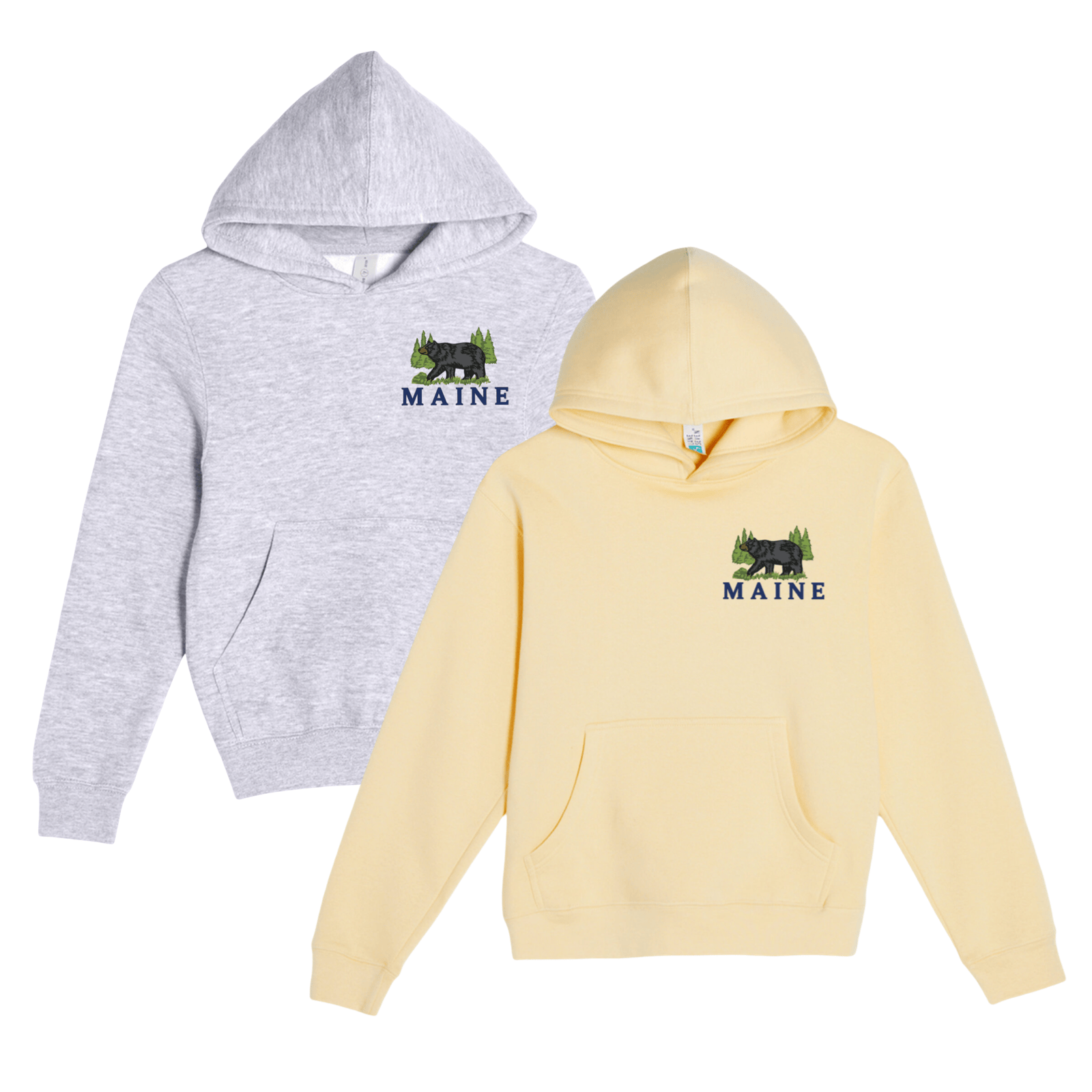 Cape Cod Clothing Company Youth Maine Bear Comfort Fleece Hoodie