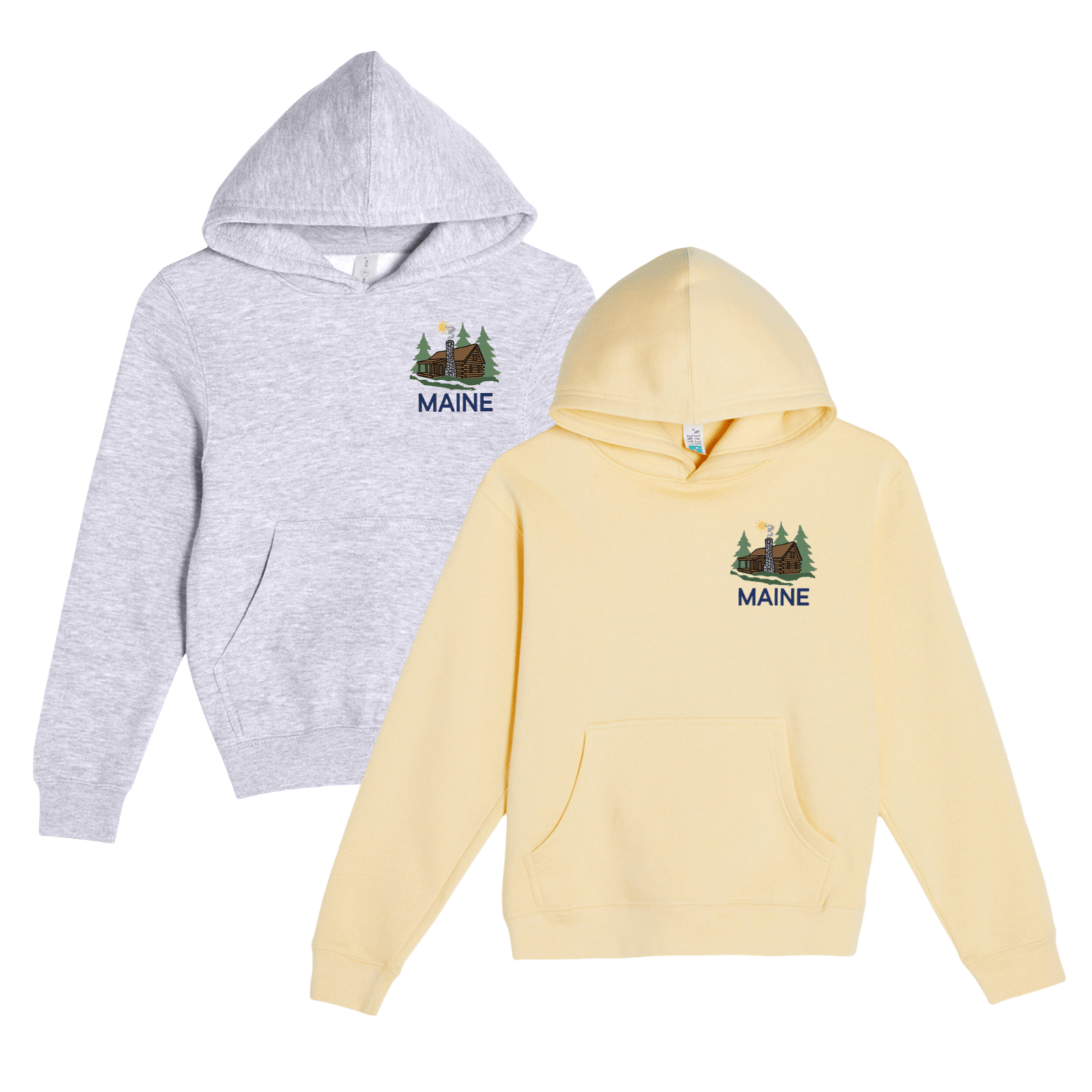 Cape Cod Clothing Company Youth Maine Cabin Comfort Fleece Hoodie