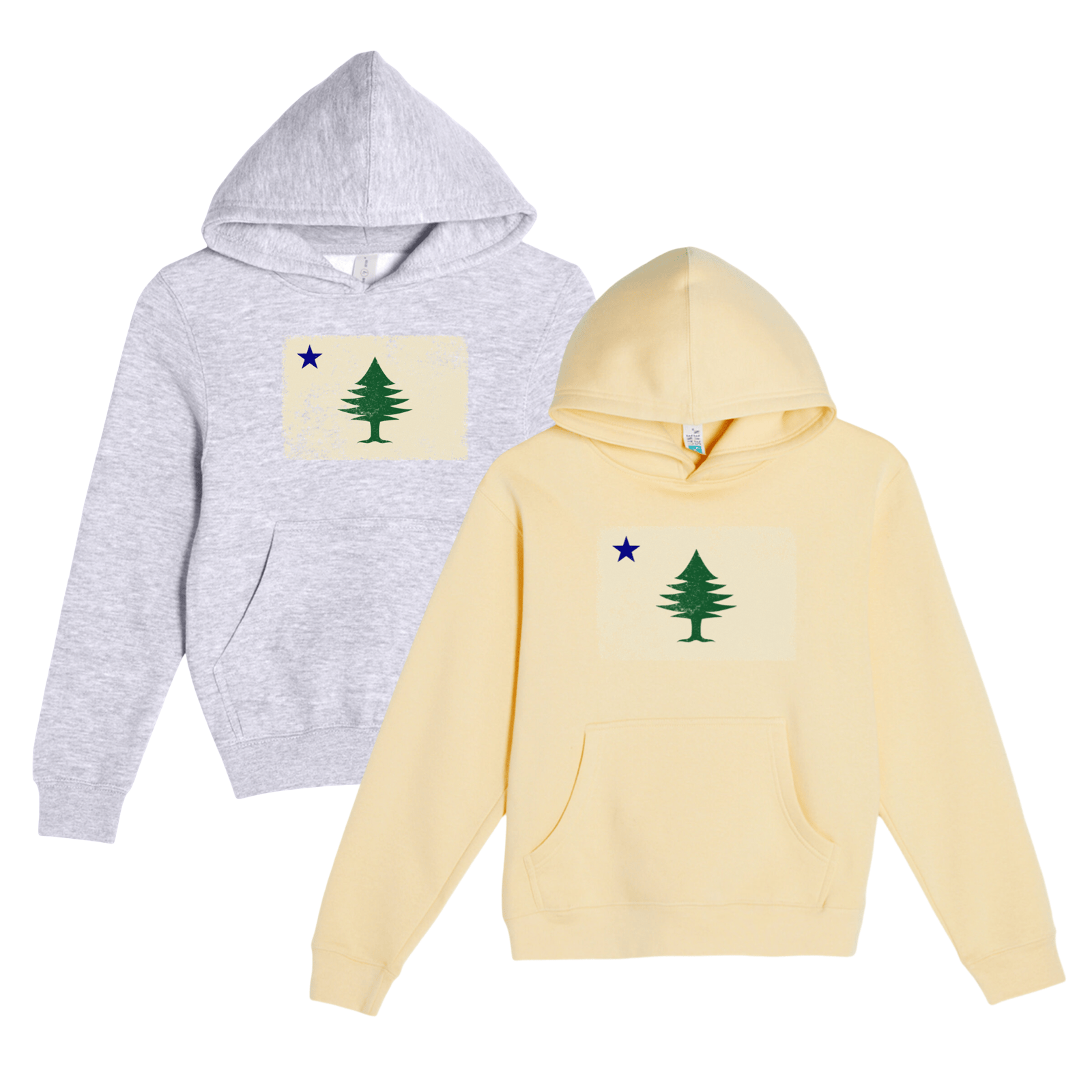 Cape Cod Clothing Company Youth Classic Maine Flag Comfort Fleece Hoodie