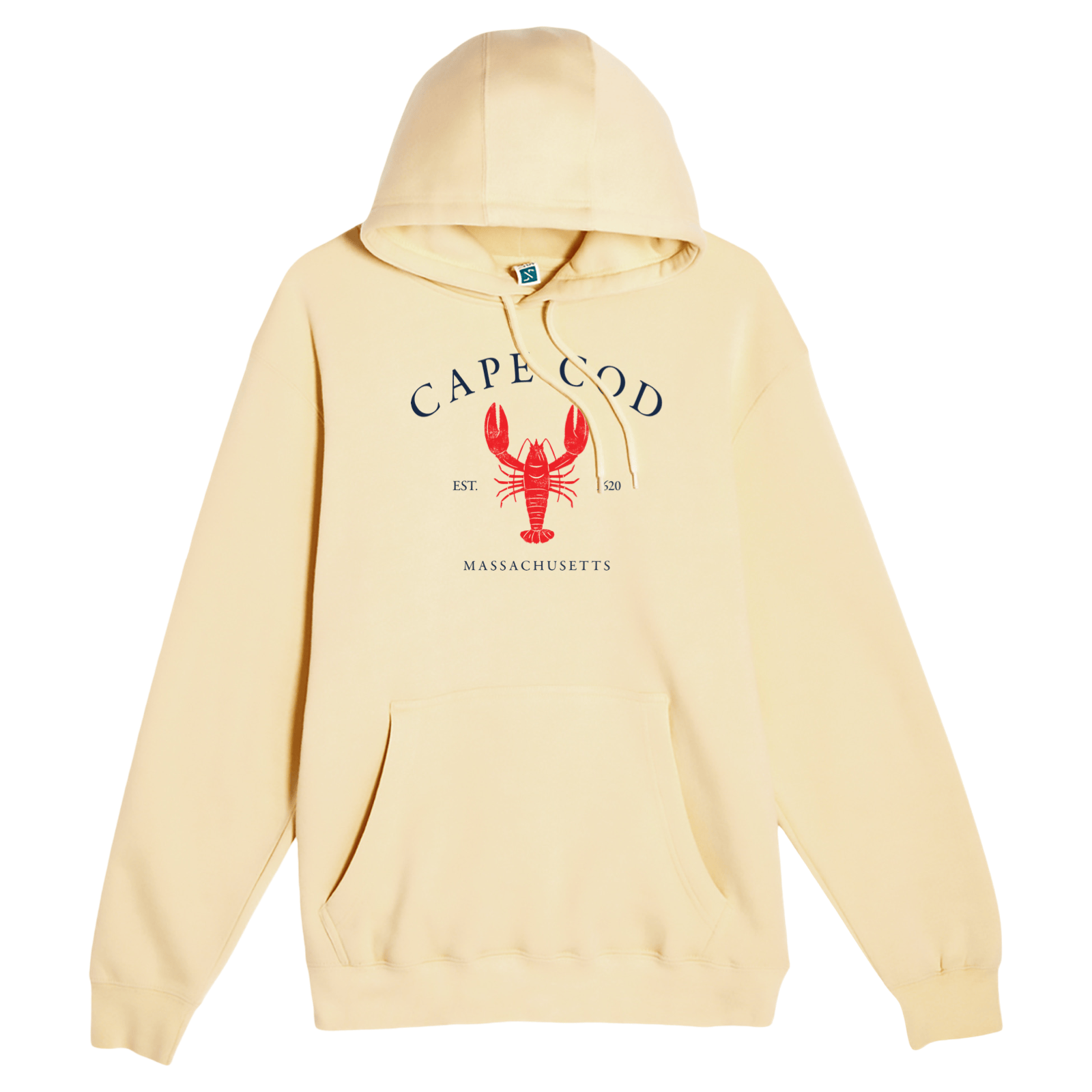 Cape Cod Clothing Company Cape Cod Vintage Lobster Comfort Fleece Hoodie