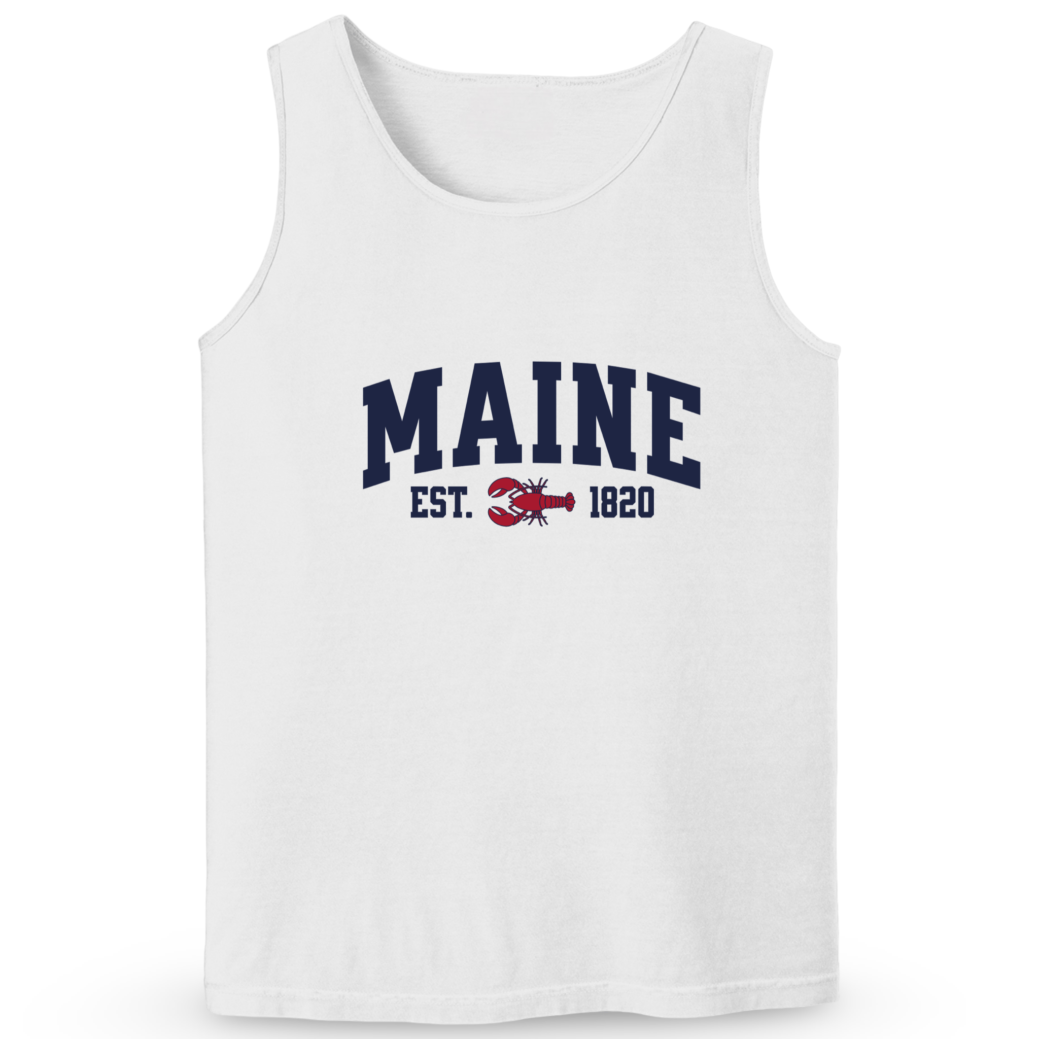Cape Cod Clothing Company Maine Lobster Soft Cotton Tank Top