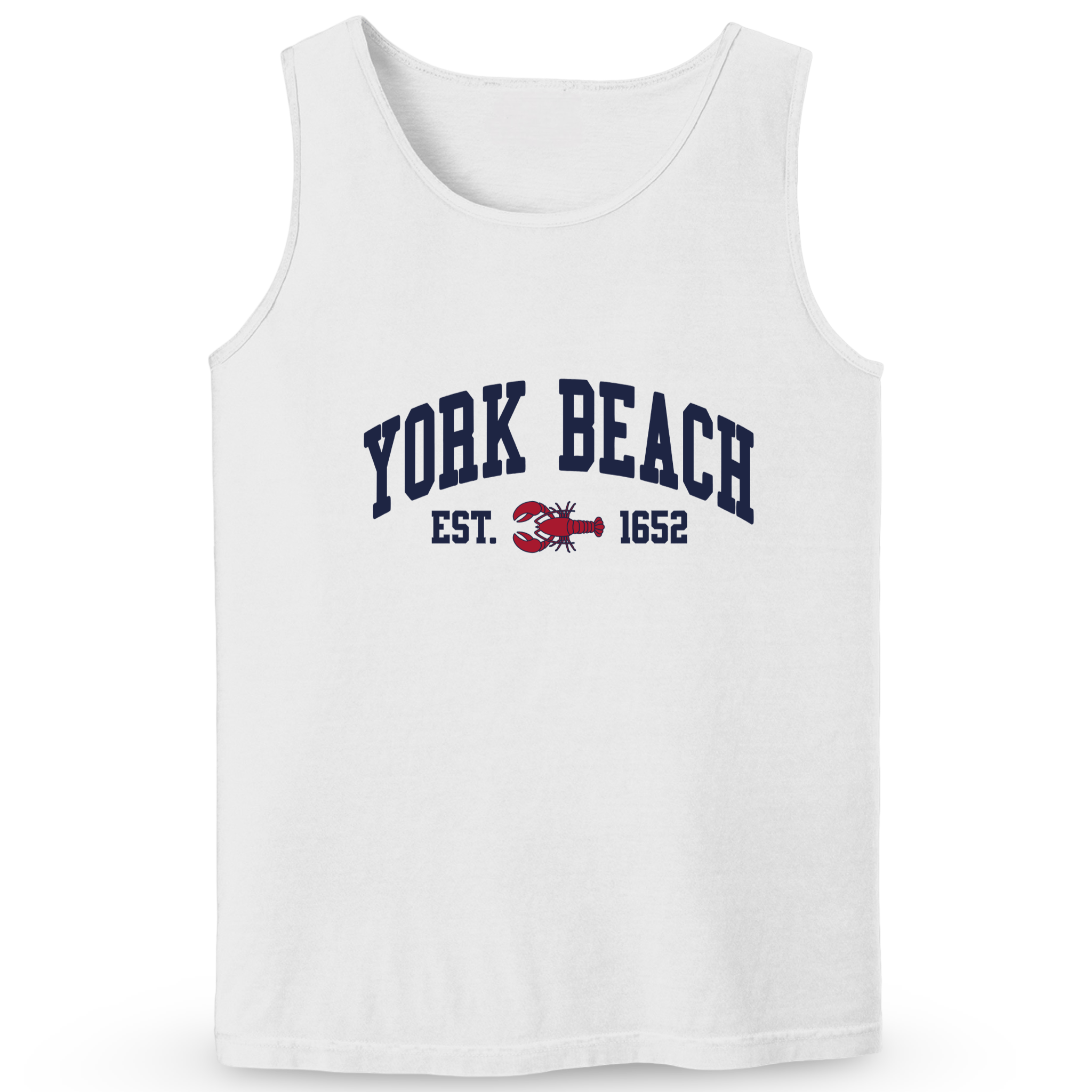 Cape Cod Clothing Company York Beach Lobster Soft Cotton Tank Top