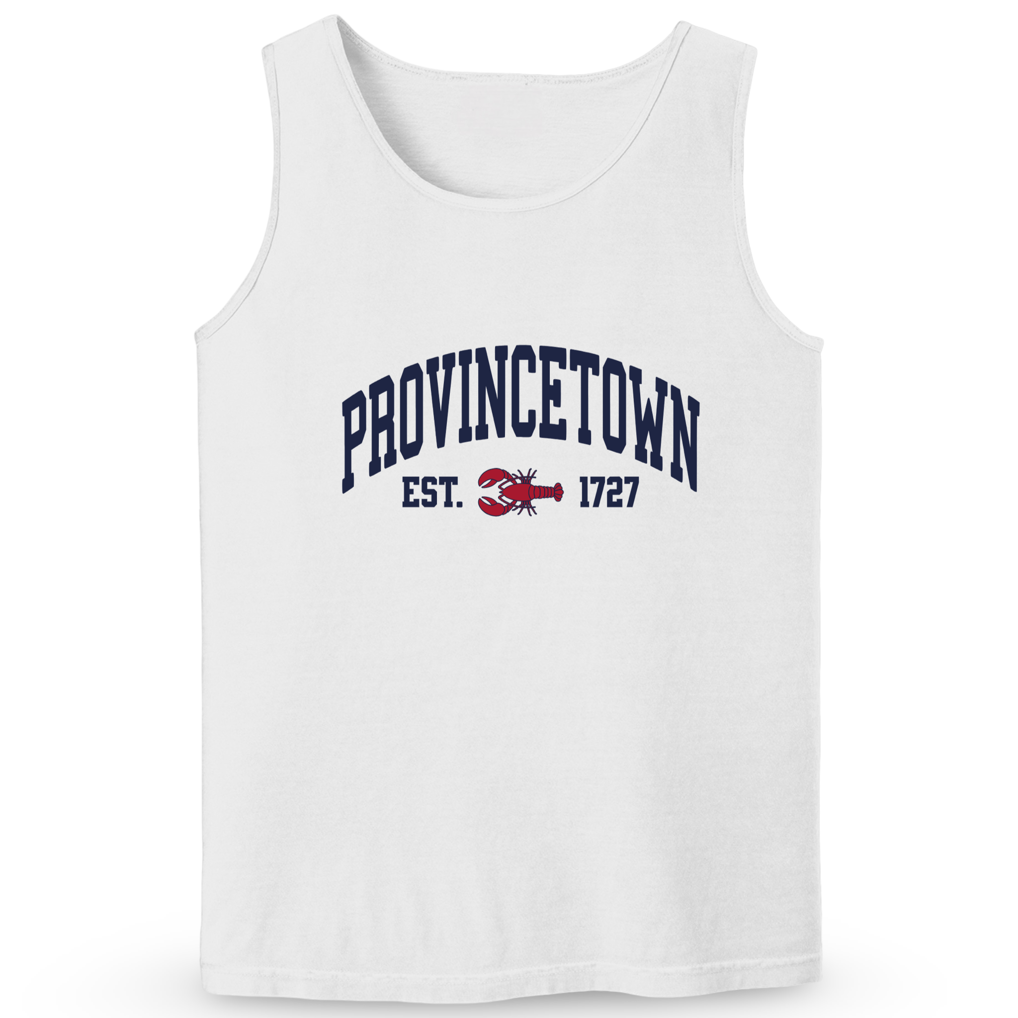 Cape Cod Clothing Company Provincetown Lobster Soft Cotton Tank Top