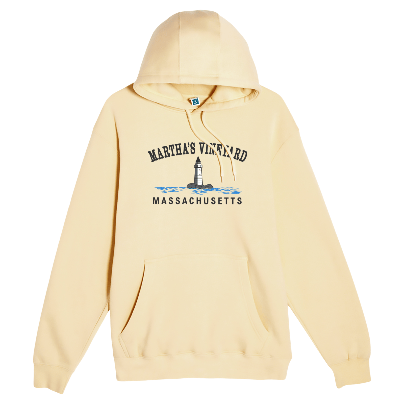 Cape Cod Clothing Company Martha's Vineyard Big Lighthouse Comfort Fleece Hoodie