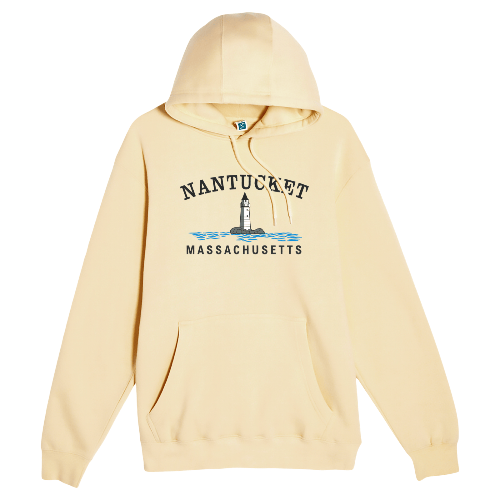 Cape Cod Clothing Company Nantucket Big Lighthouse Comfort Fleece Hoodie