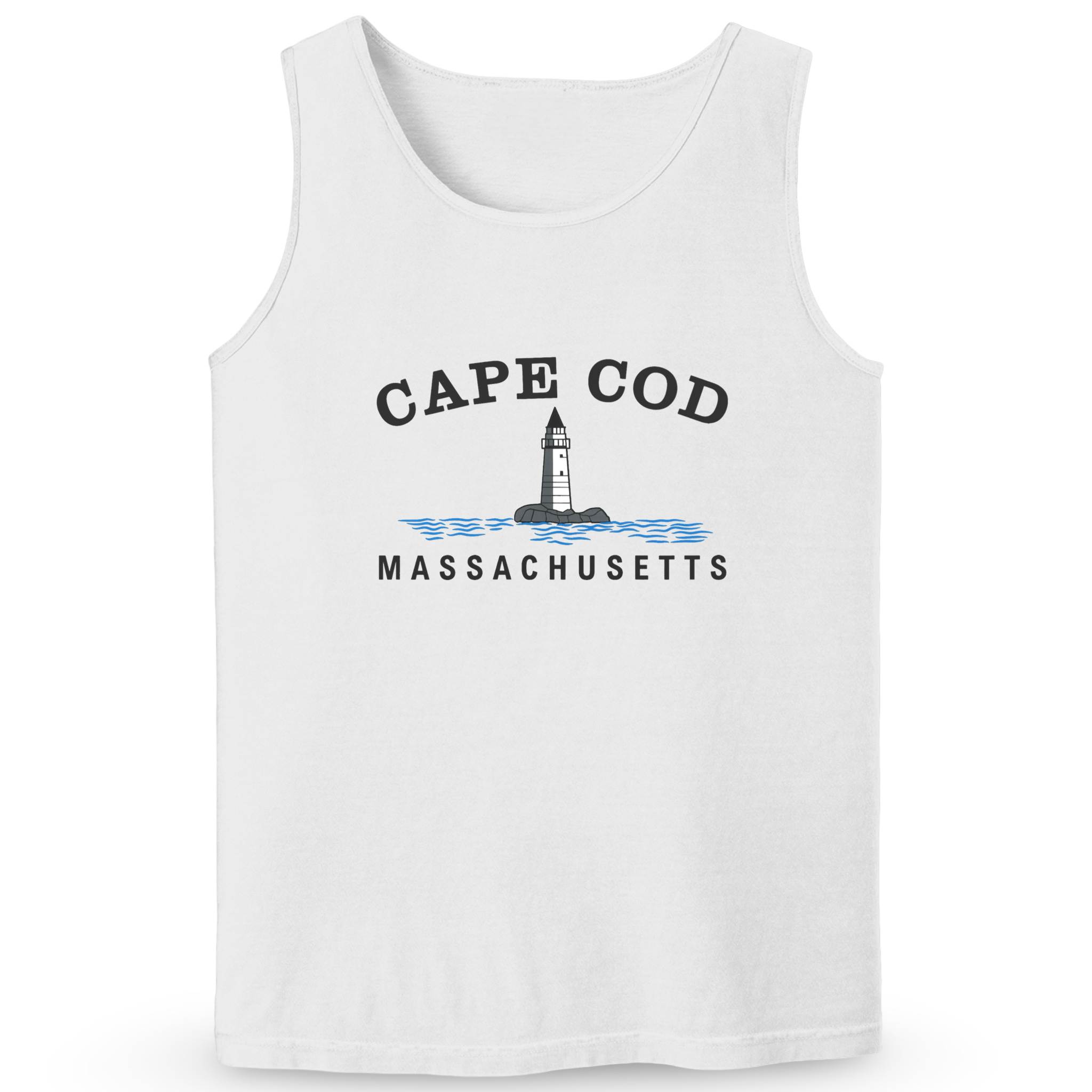 Cape Cod Clothing Company Cape Cod Big Lighthouse Soft Cotton Tank Top