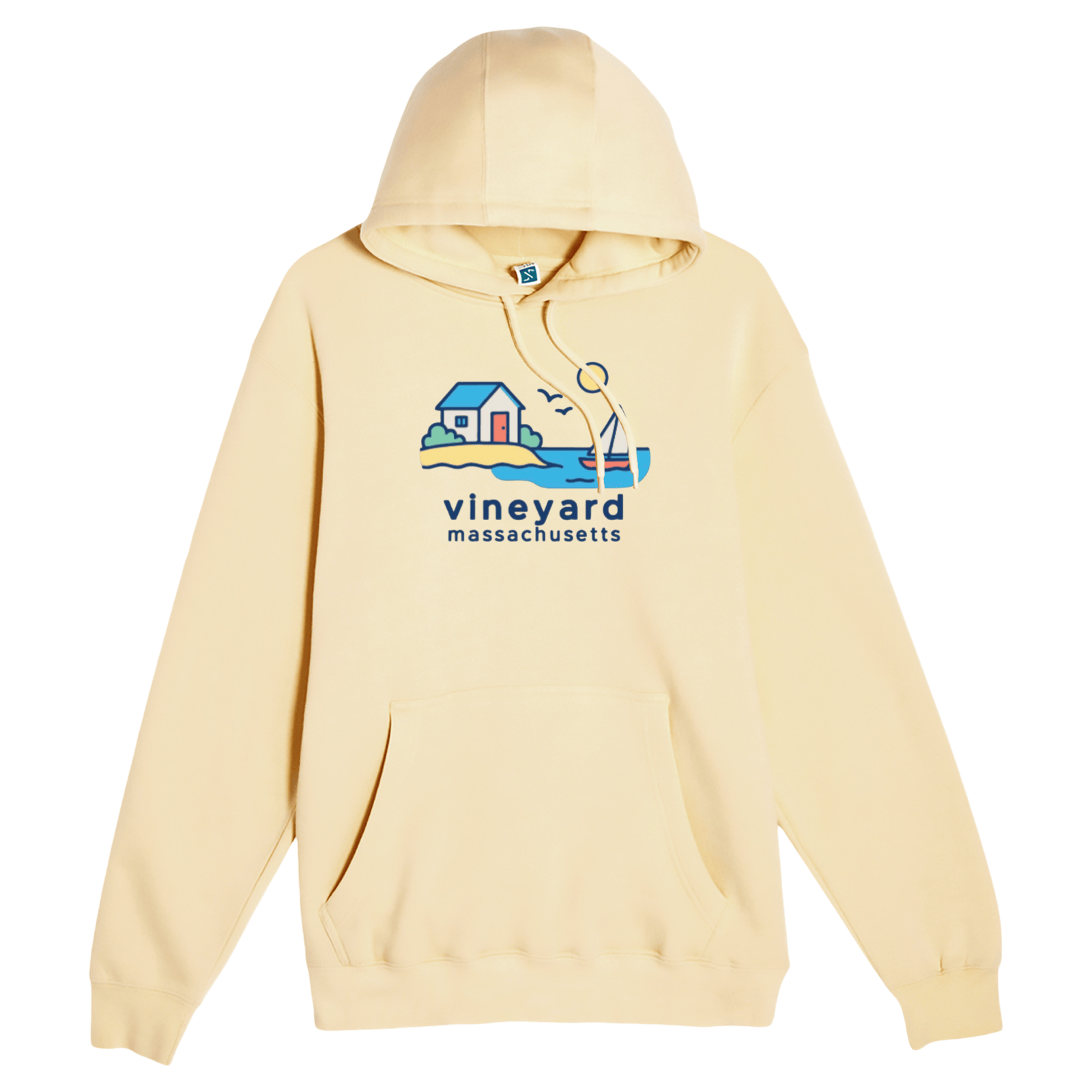 Cape Cod Clothing Company Vineyard Beach House Comfort Fleece Hoodie