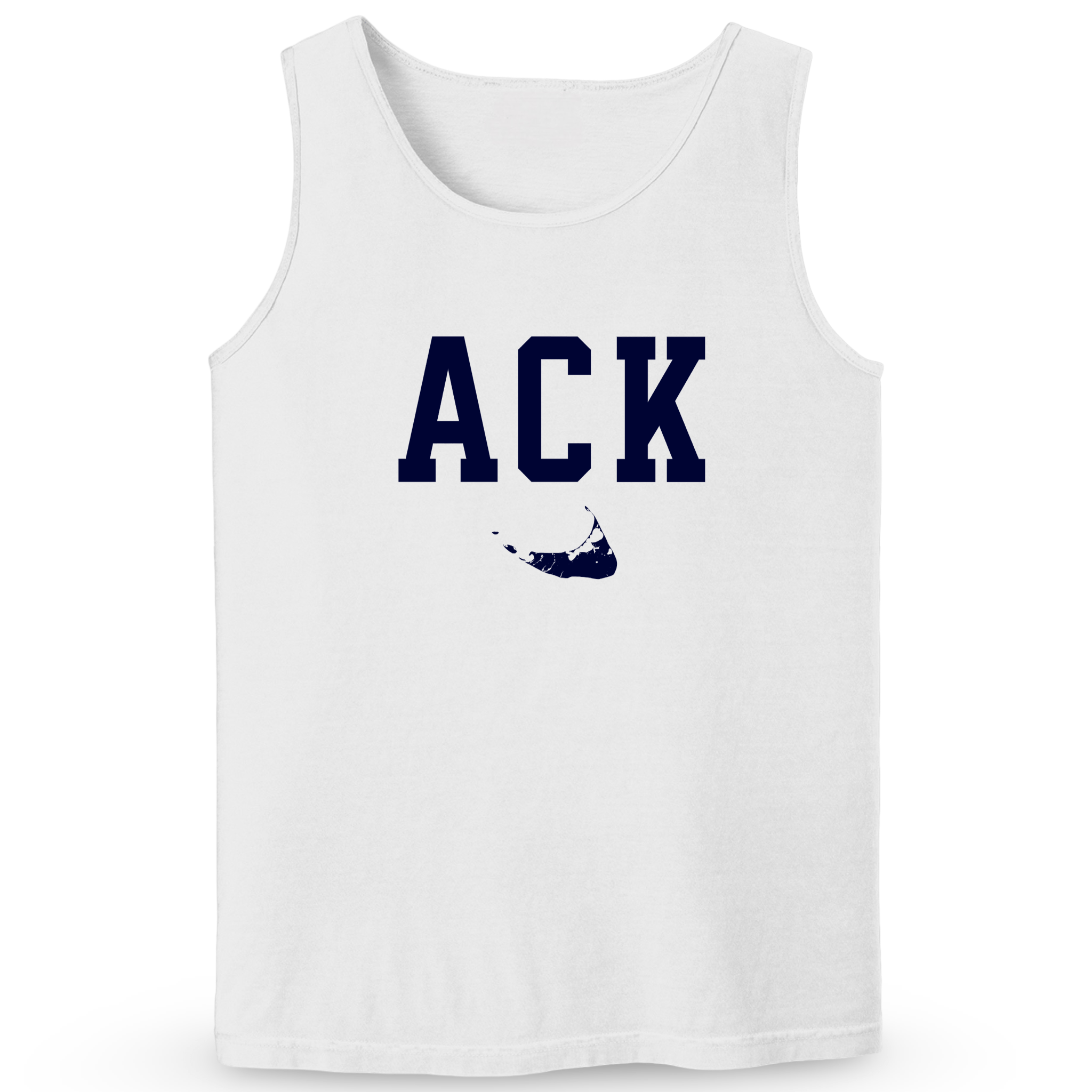 Cape Cod Clothing Company Nantucket ACK Soft Cotton Tank Top