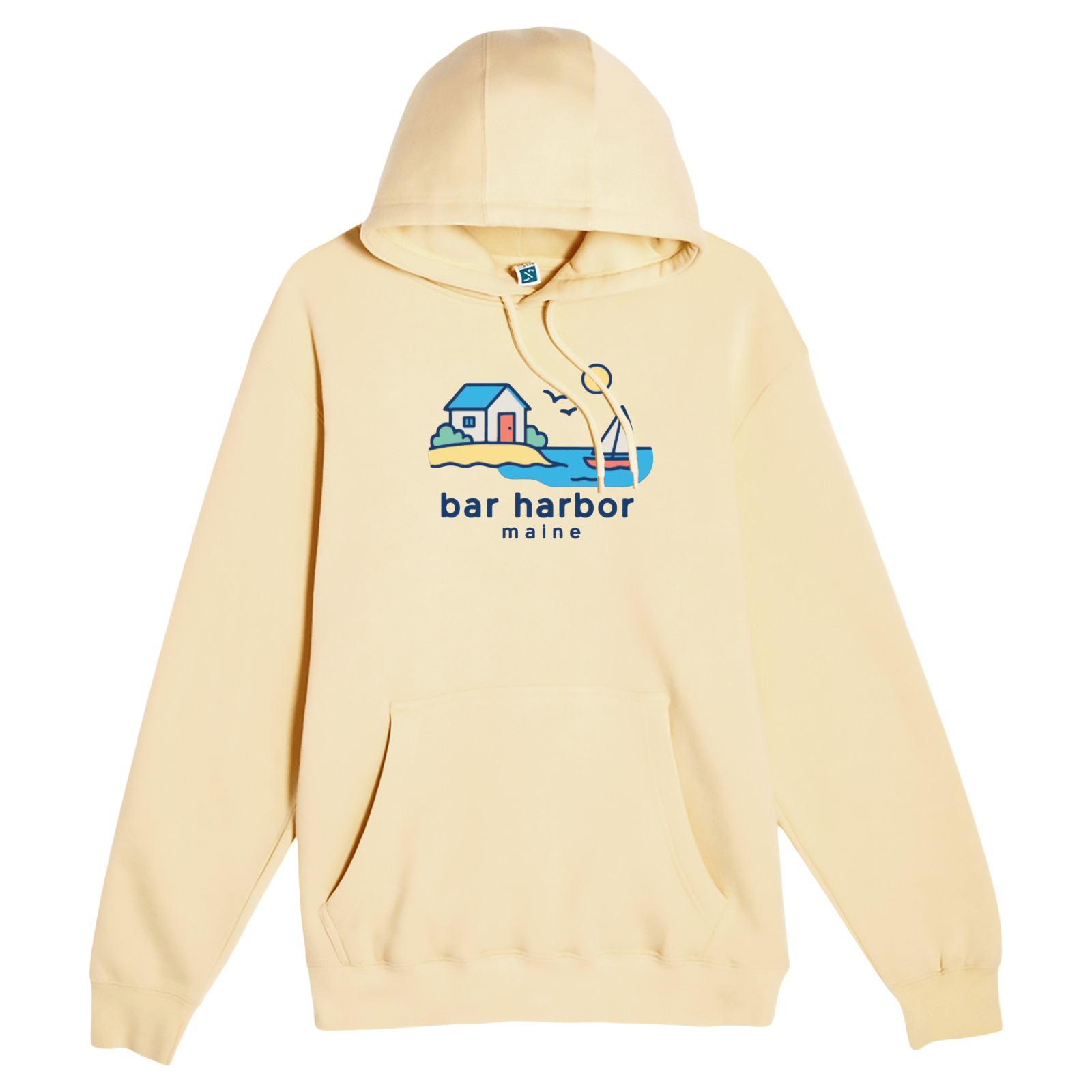 Cape Cod Clothing Company Bar Harbor Beach House Comfort Fleece Hoodie
