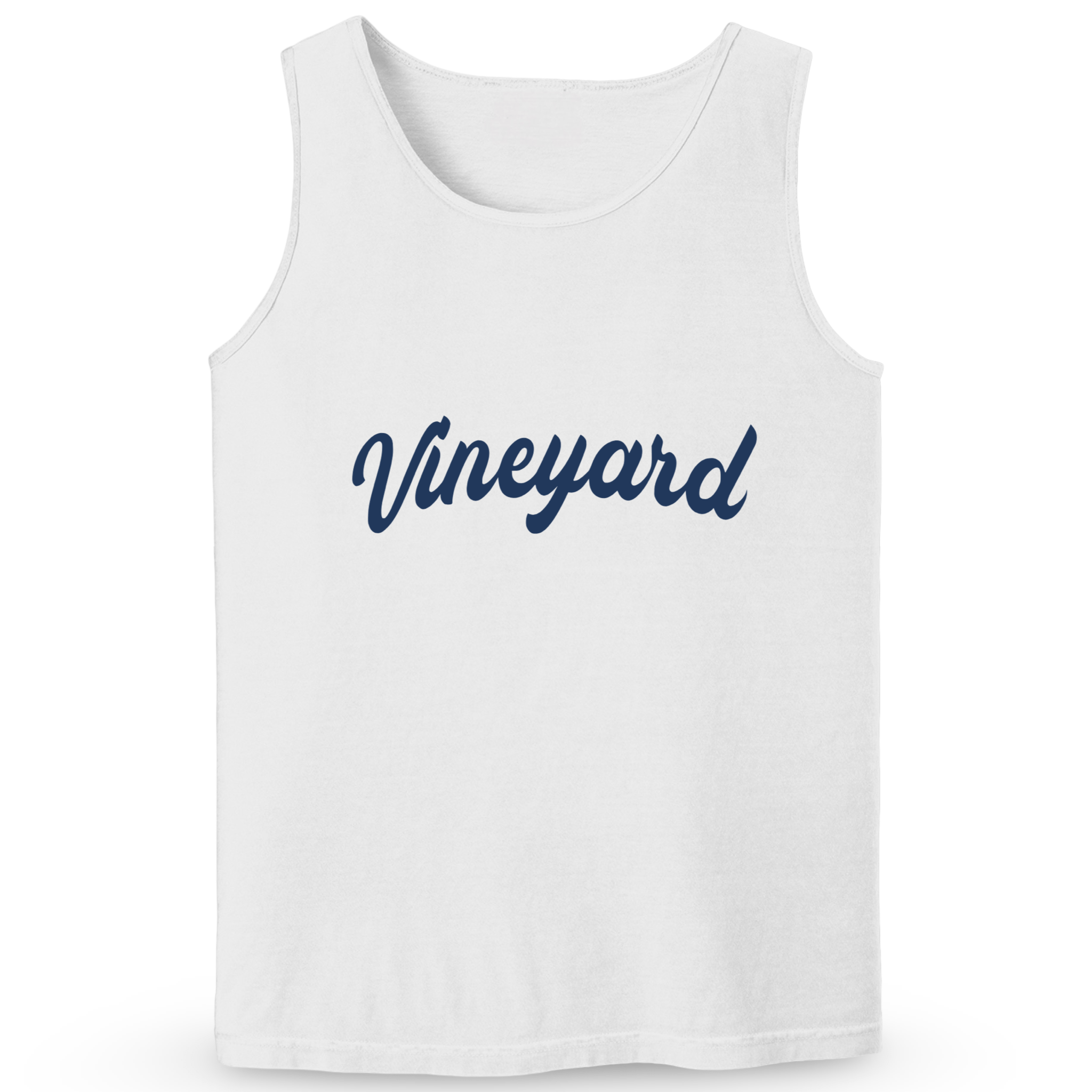Cape Cod Clothing Company Vineyard Fancy Soft Cotton Tank Top
