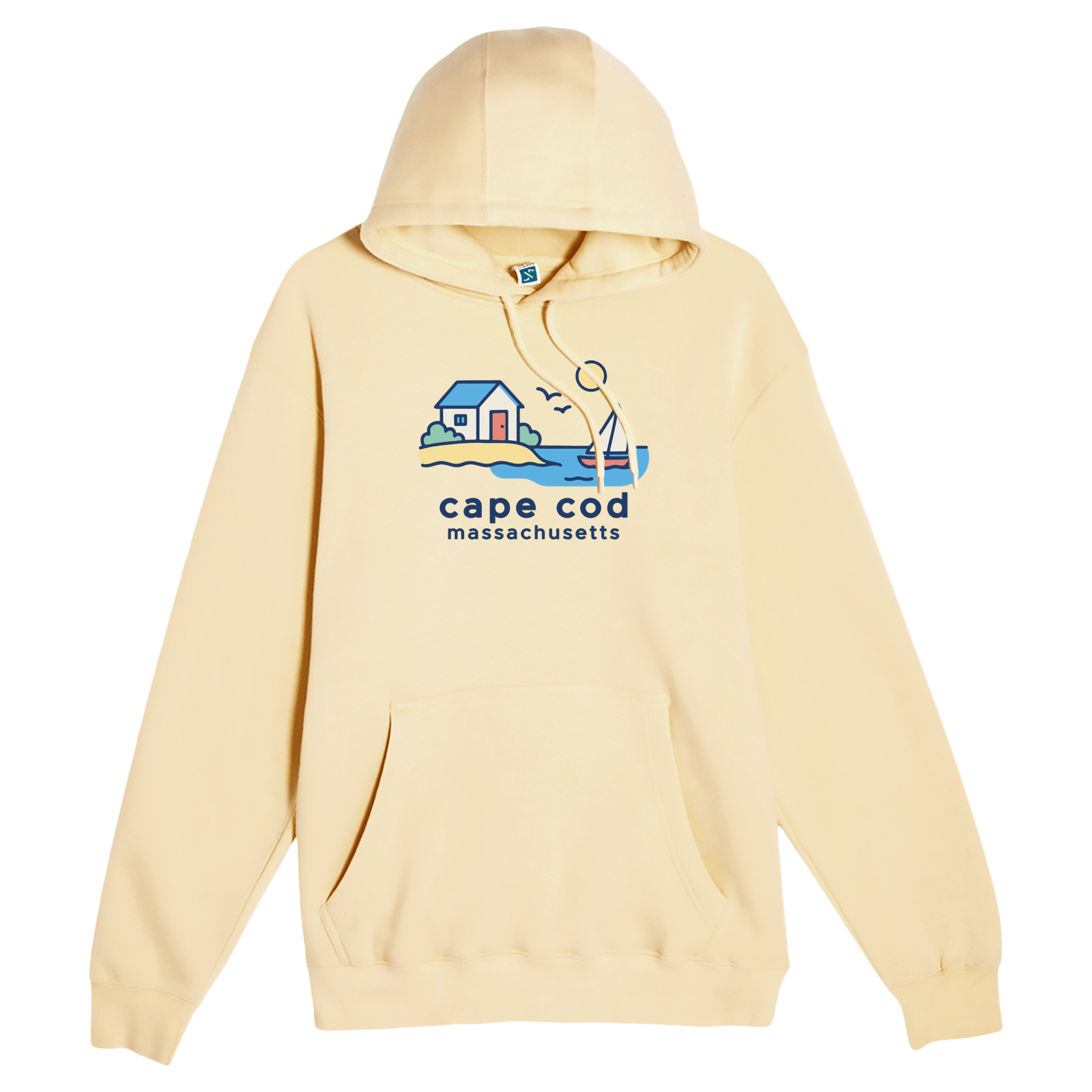 Cape Cod Clothing Company Cape Cod Beach House Comfort Fleece Hoodie