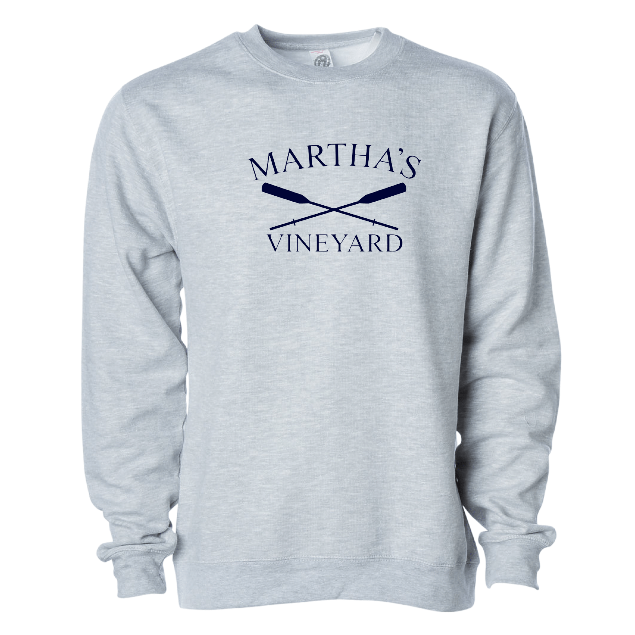 Martha's Vineyard Crossed Oar Mid-Weight Crewneck