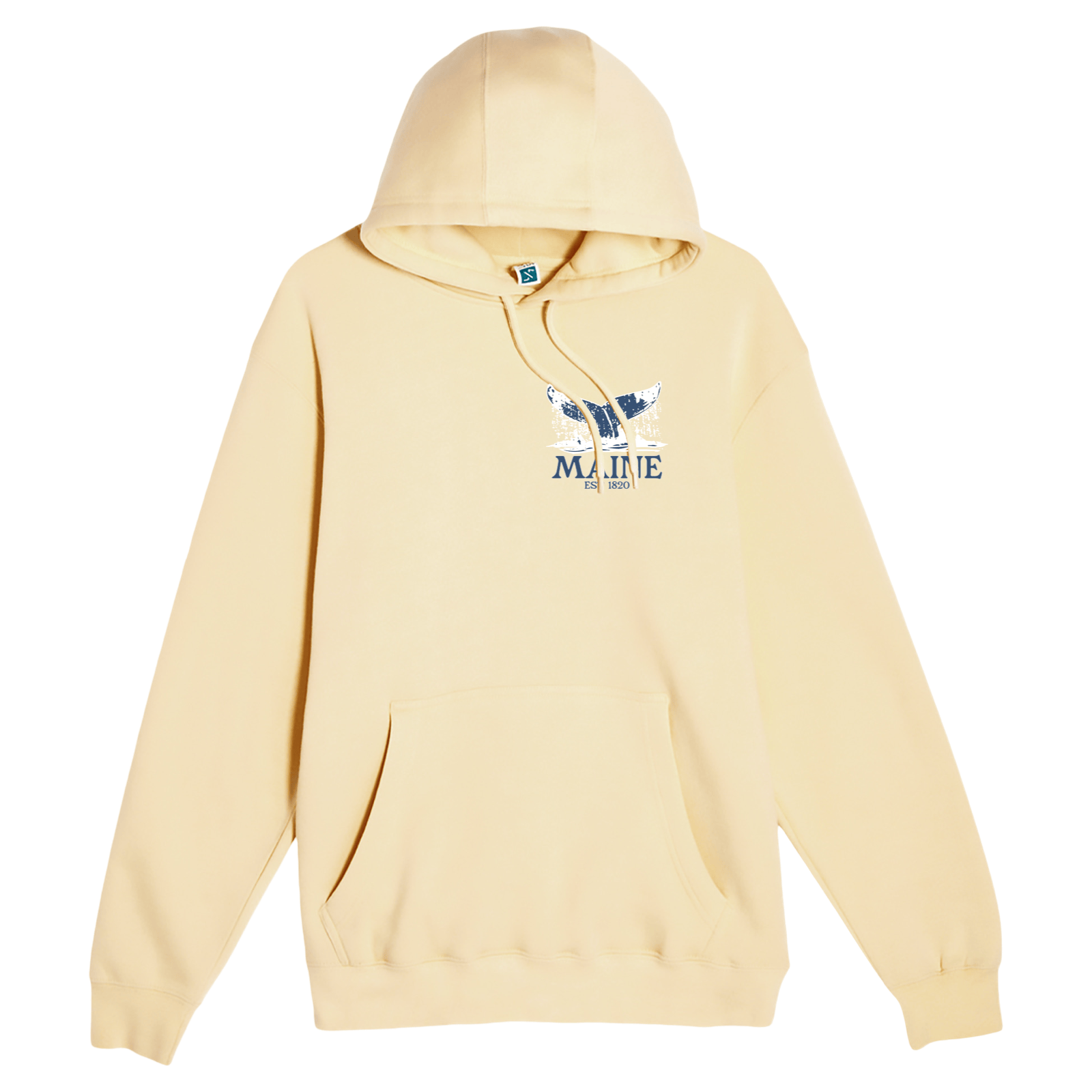 Cape Cod Clothing Company Maine Whale Tail Comfort Fleece Hoodie