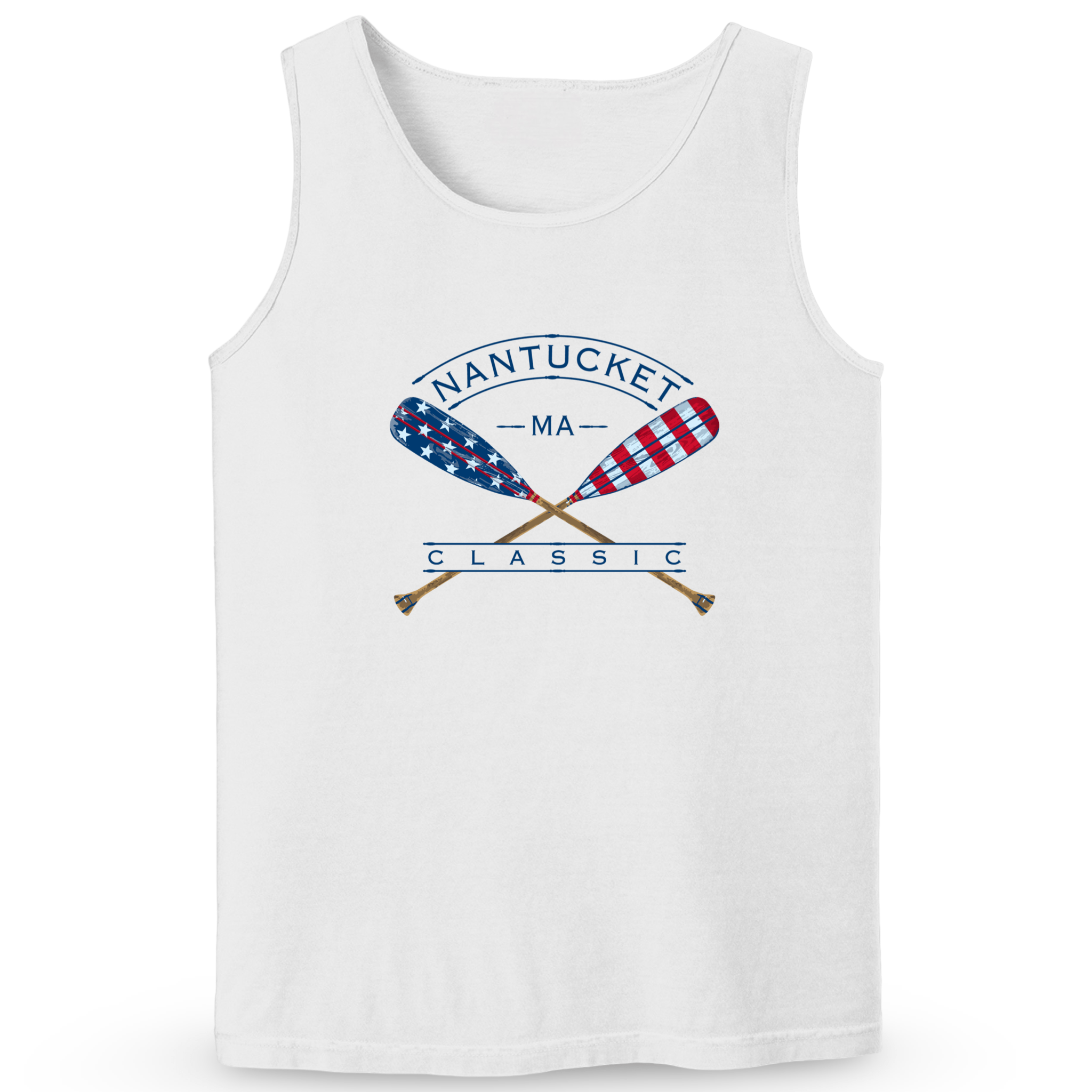 Cape Cod Clothing Company Nantucket American Classic Soft Cotton Tank Top