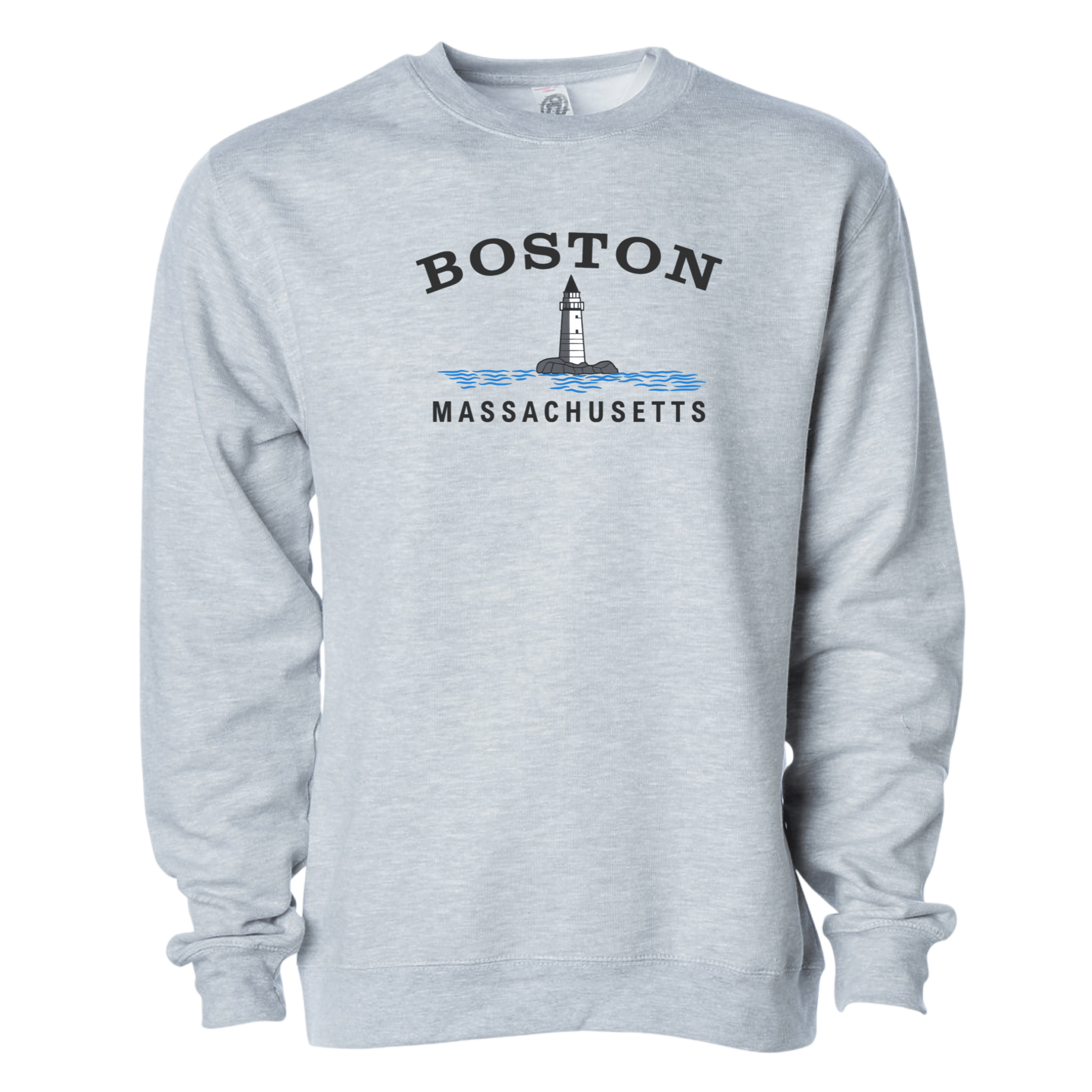 Boston Big Lighthouse Mid-Weight Crewneck Sweatshirt