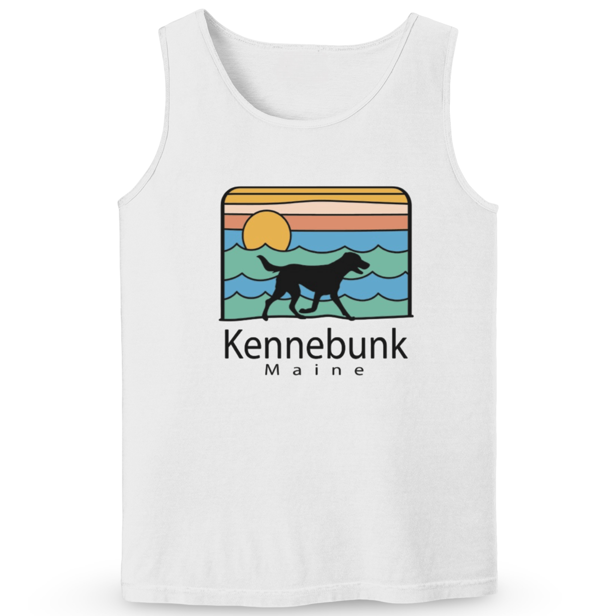 Cape Cod Clothing Company Kennebunk Summer Dog Soft Cotton Tank Top