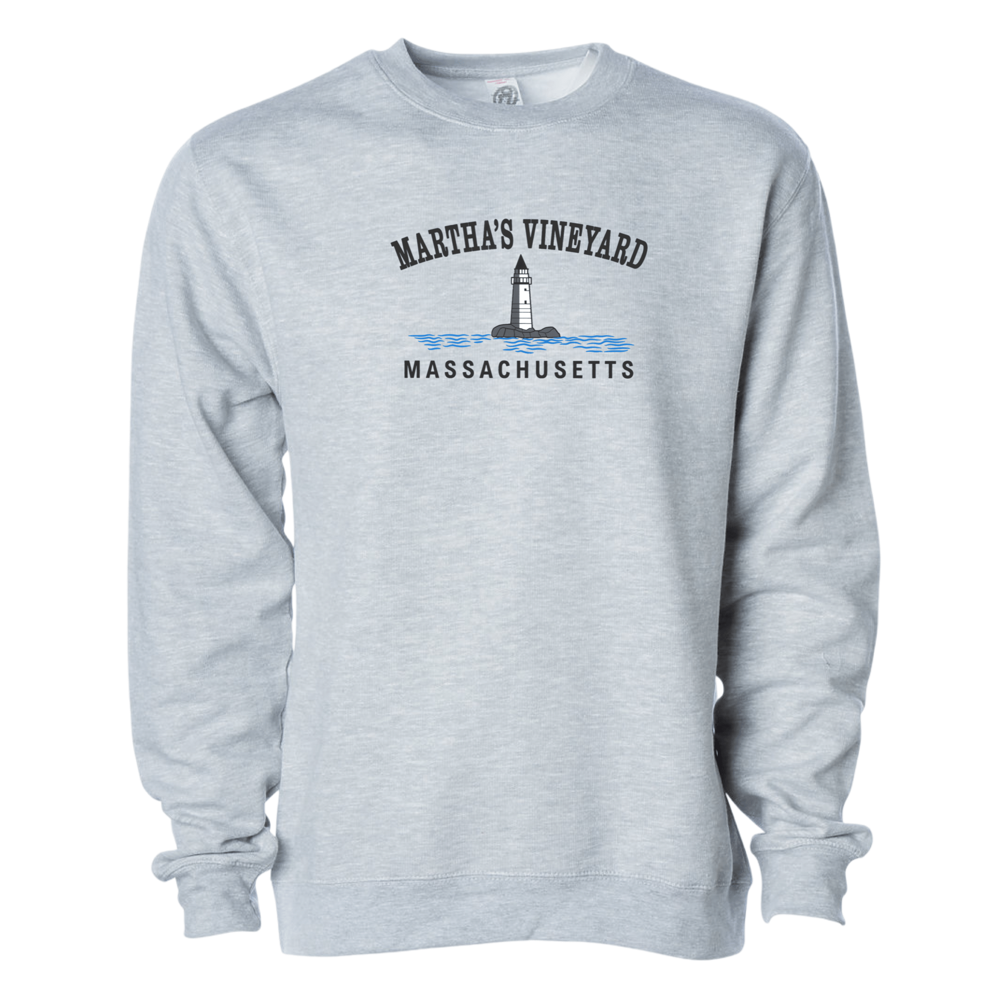 Martha's Vineyard Big Lighthouse Mid-Weight Crewneck Sweatshirt