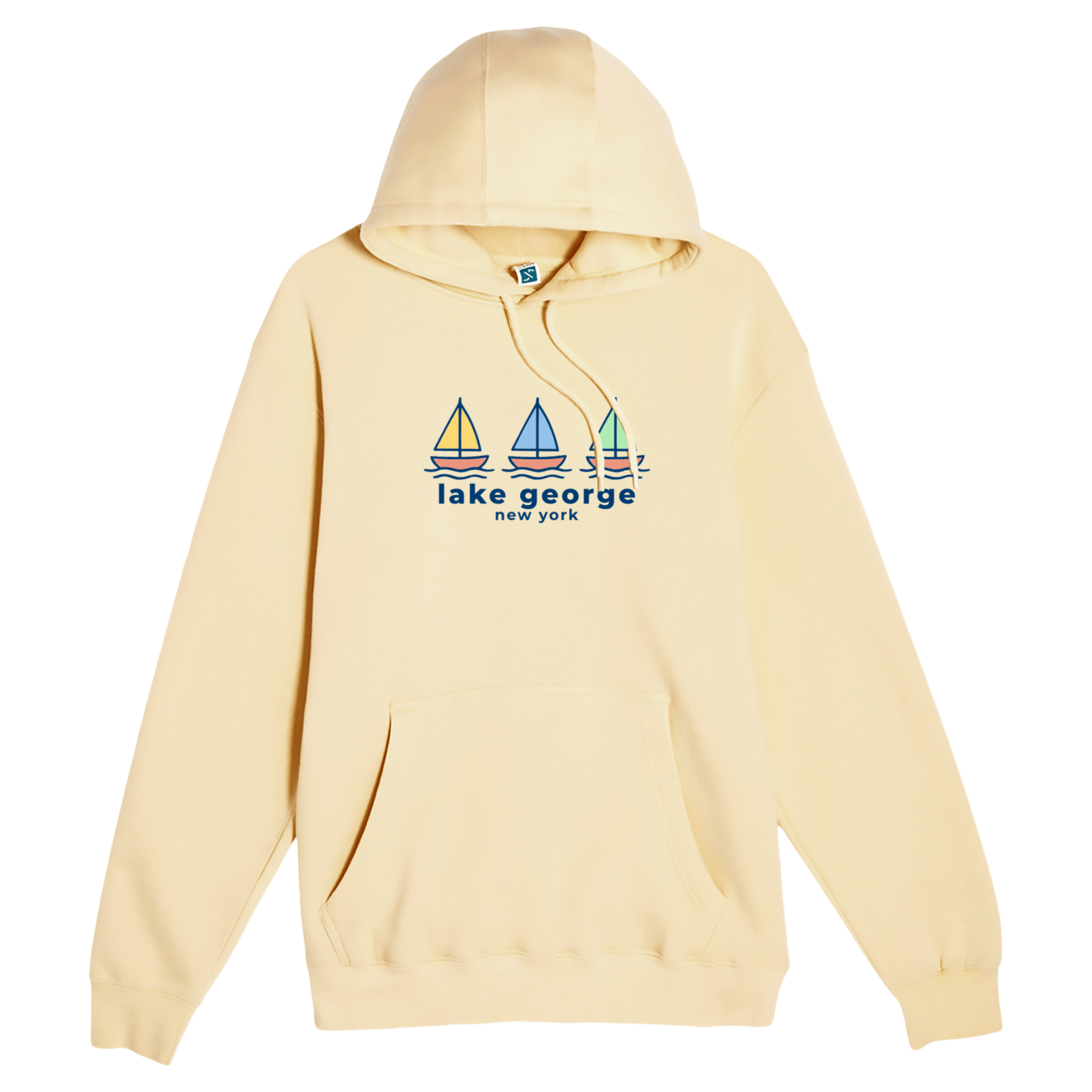 Cape Cod Clothing Company Lake George Summer Sails Comfort Fleece Hoodie