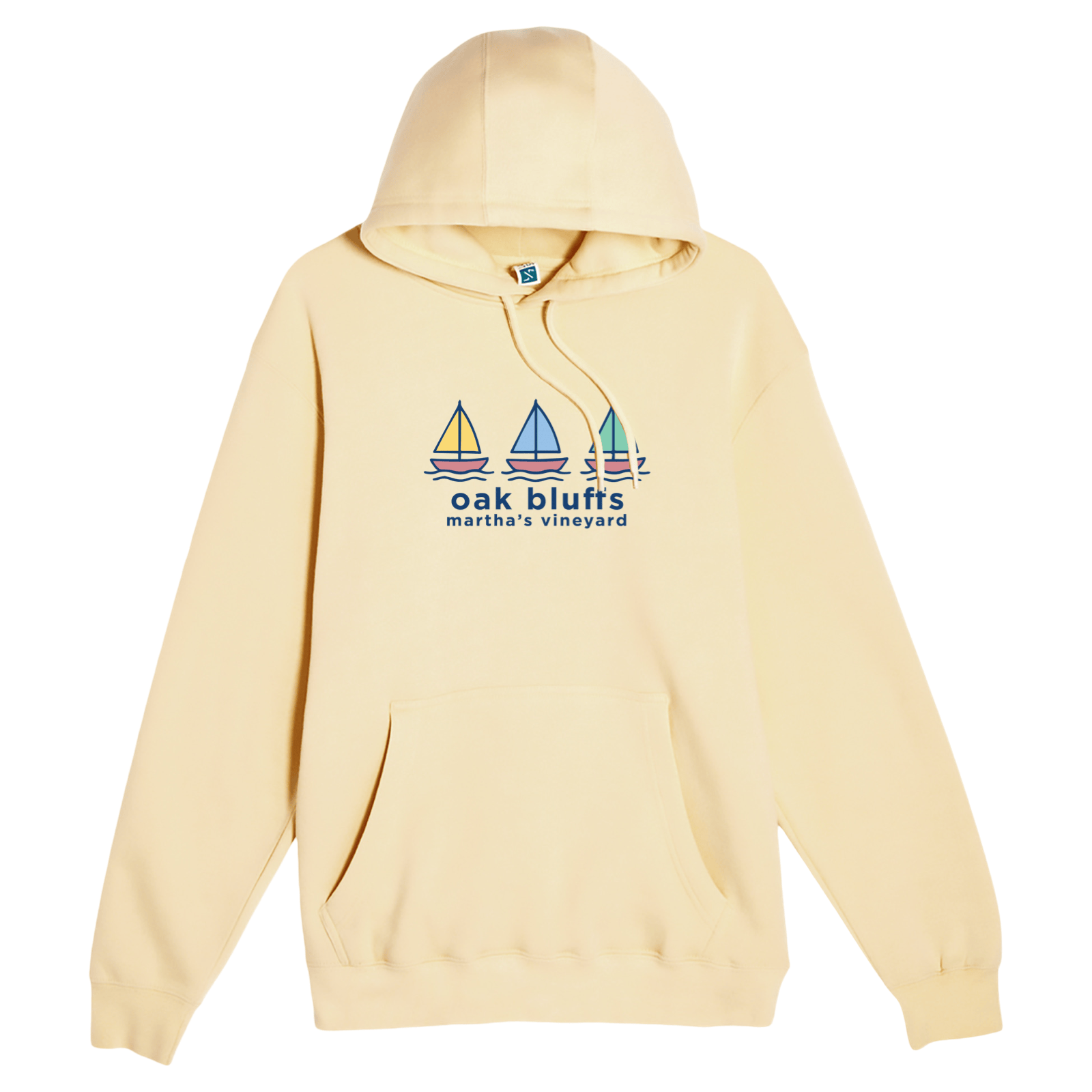 Cape Cod Clothing Company Oak Bluffs Summer Sails Comfort Fleece Hoodie