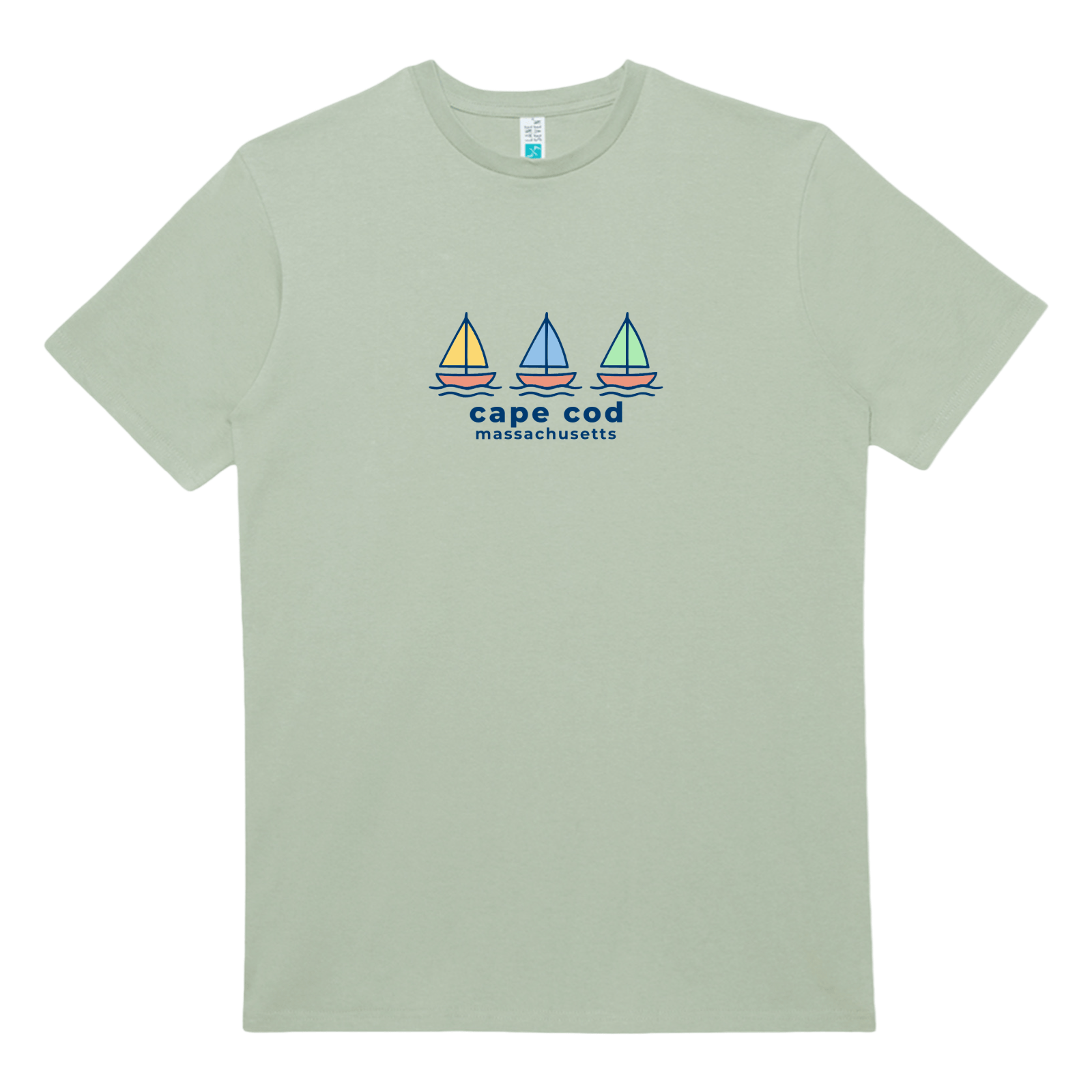 Cape Cod Clothing Company Cape Cod Summer Sails Heavy Cotton T-Shirt