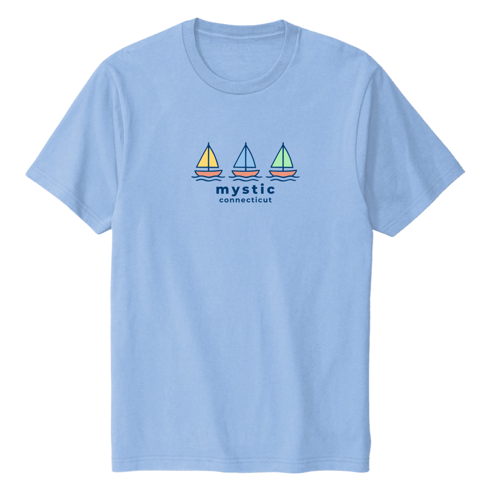 Cape Cod Clothing Company Mystic Summer Sails Soft Cotton T-Shirt