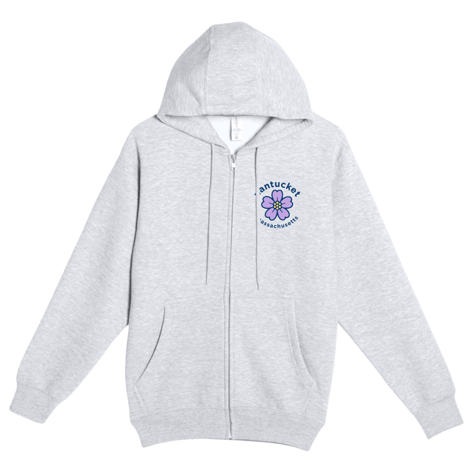 Cape Cod Clothing Company Nantucket Sea Lavender Soft Fleece Full Zip Hoodie