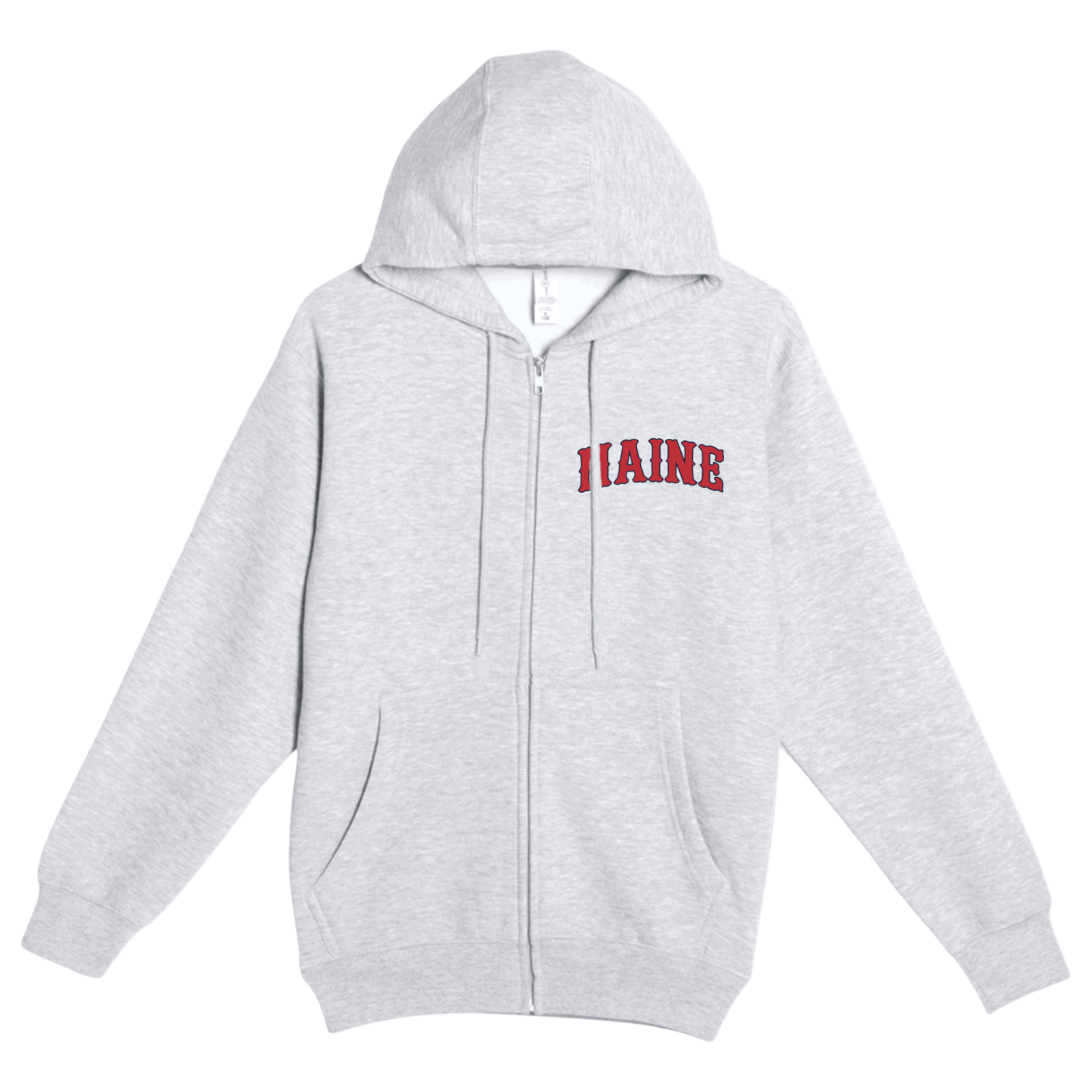 Cape Cod Clothing Company Maine Baseball Soft Fleece Full Zip Hoodie