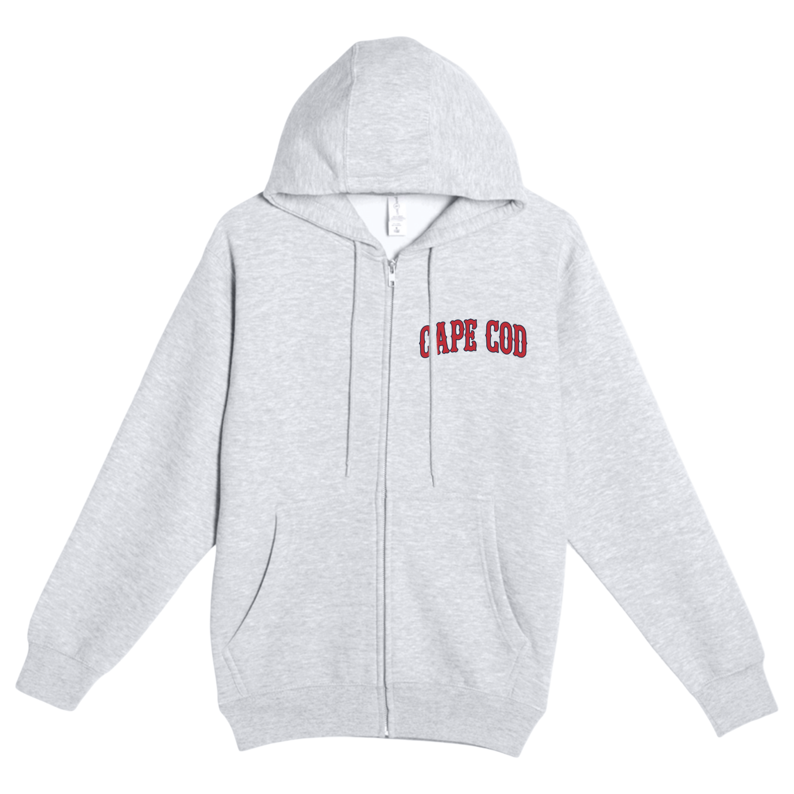 Cape Cod Clothing Company Cape Cod Baseball Soft Fleece Full Zip Hoodie