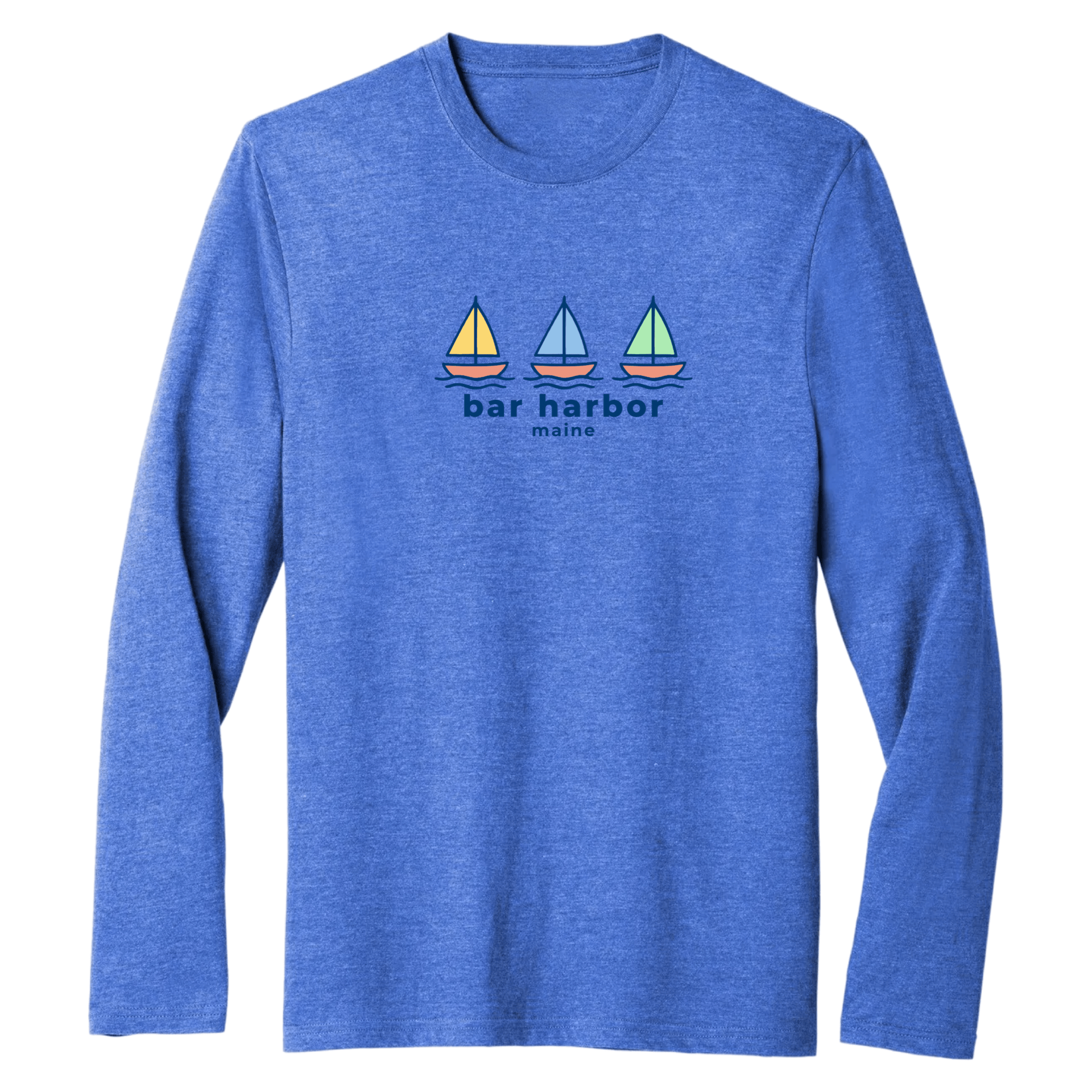 Cape Cod Clothing Company Bar Harbor Summer Sails Essential Long Sleeve Tee