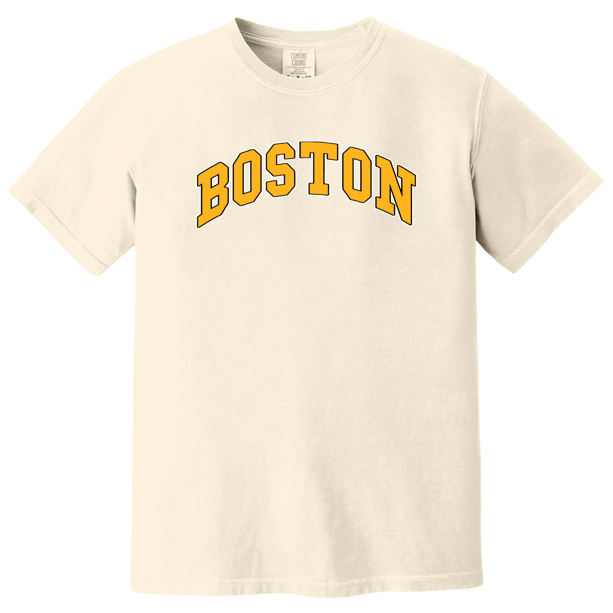 Boston Hockey Comfort Colors T-Shirt, Ivory